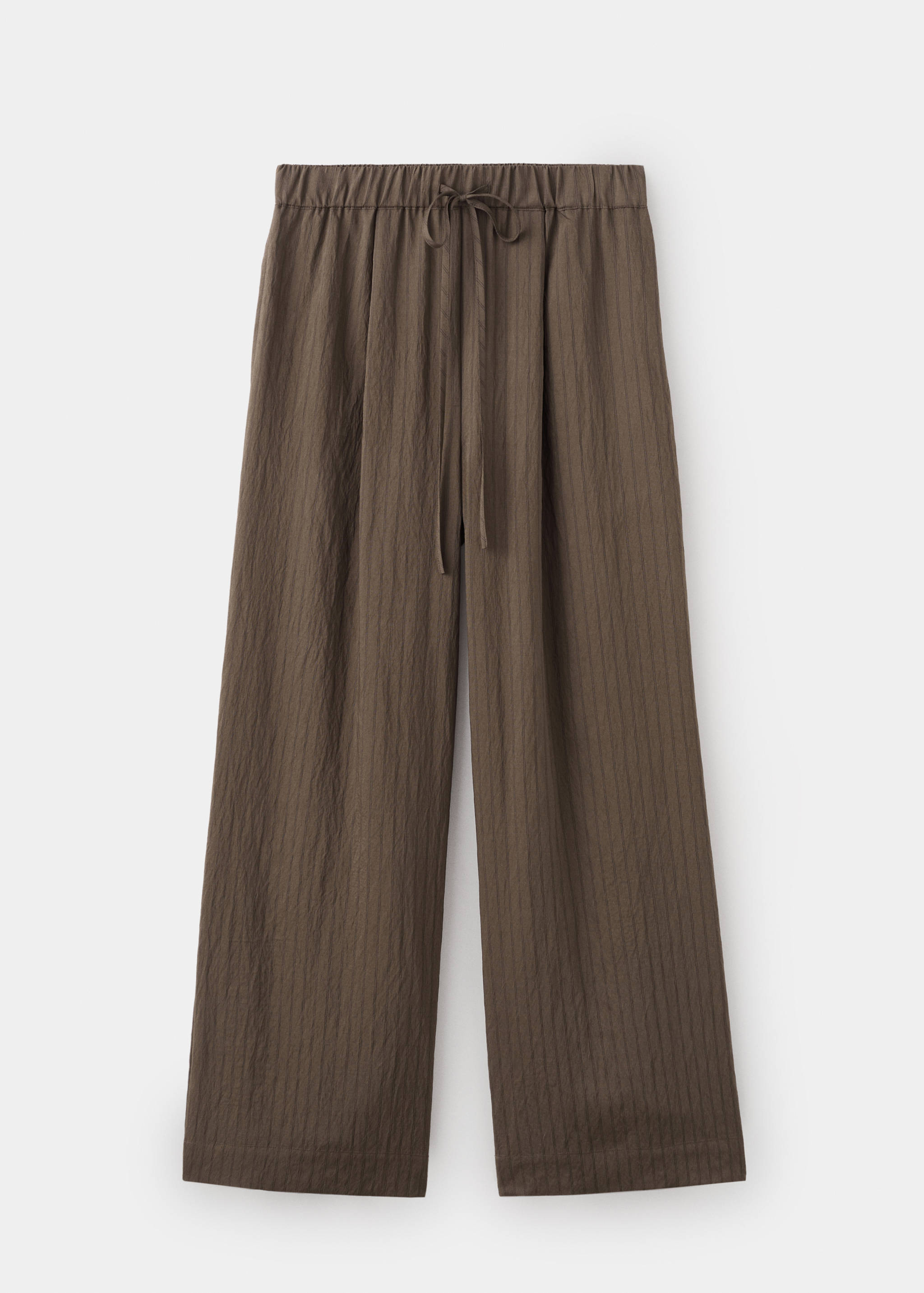 Pantalon droit à rayures - Article sans modèle