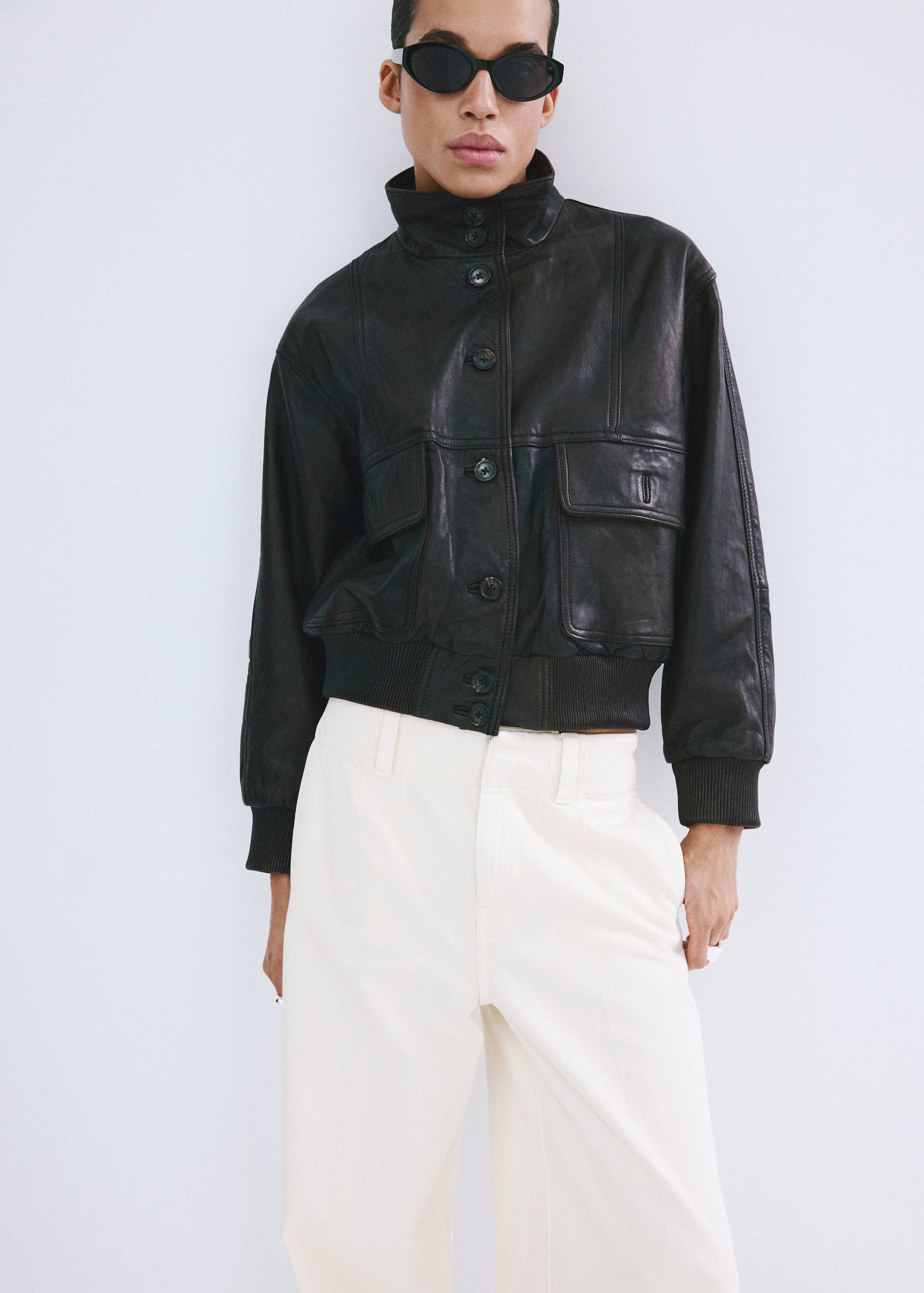 Texans wide leg tir mitjà - Detall de l'article 1