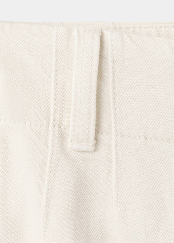 Wide leg mid-rise jeans — Off White
