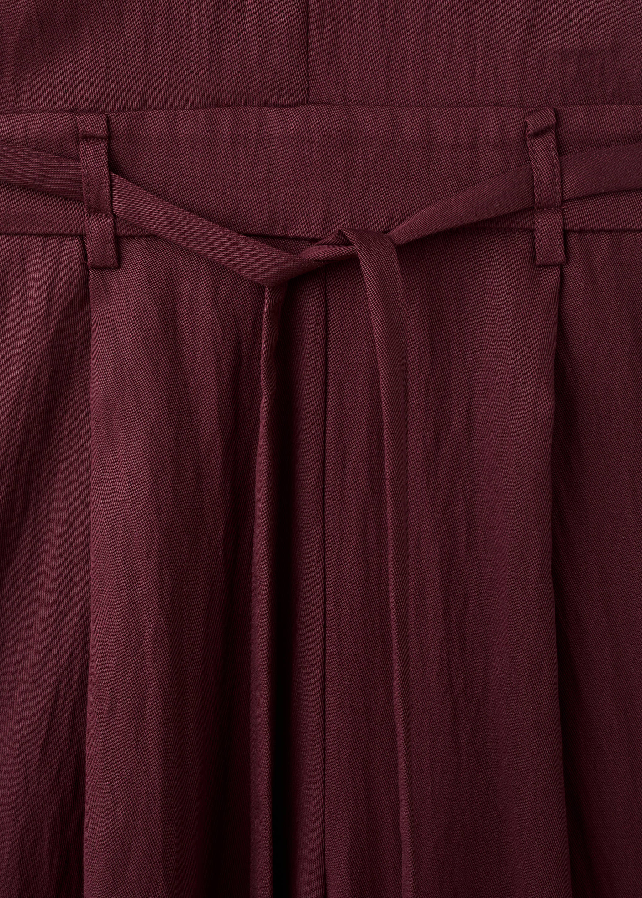 Lyocell halter neck jumpsuit - Details of the article 8