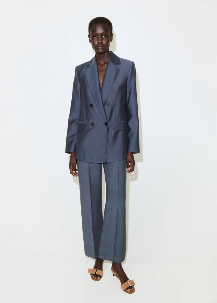 Blazer Dritto Completo Lyocell