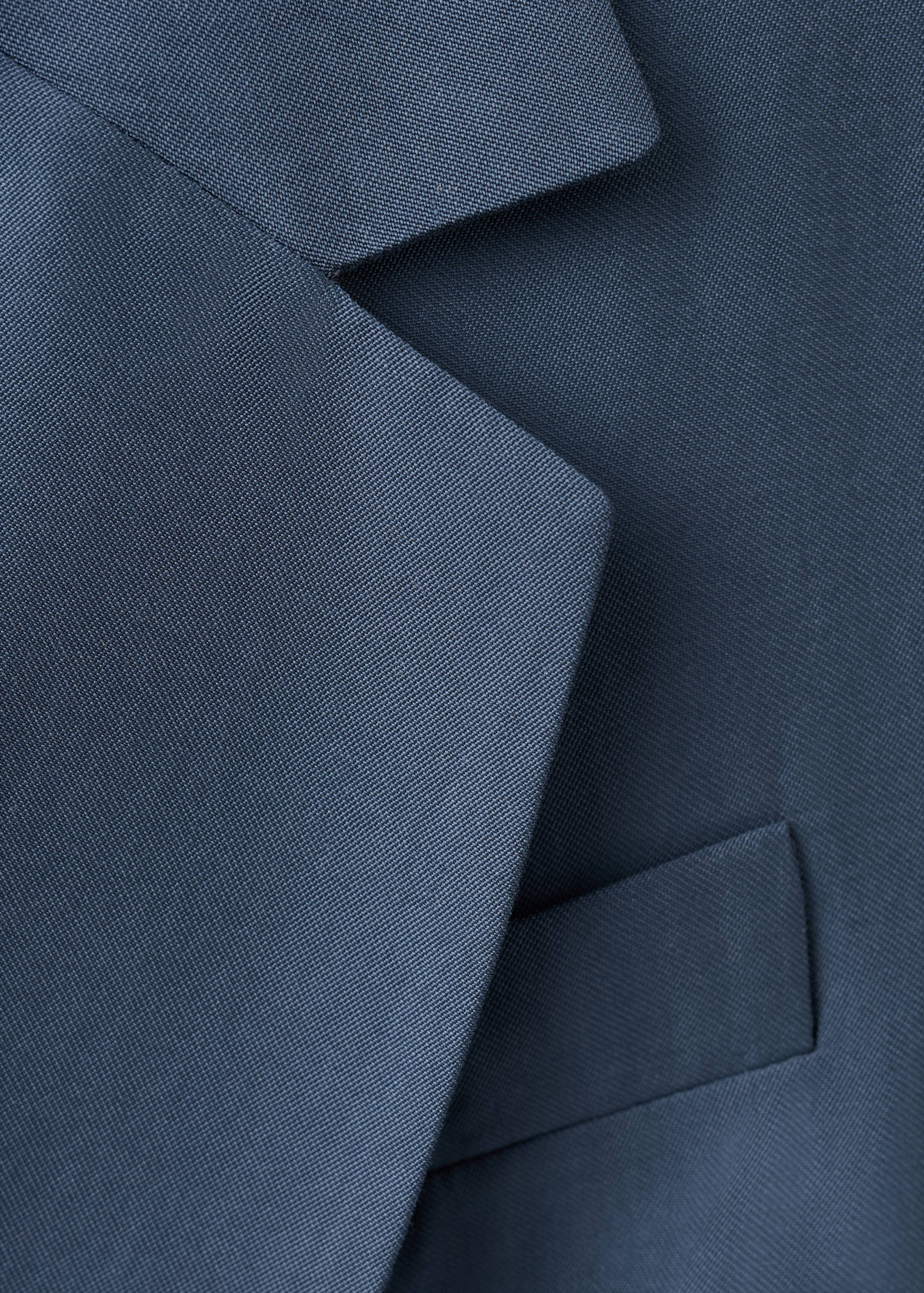 Straight-fit lyocell suit jacket - Details of the article 8