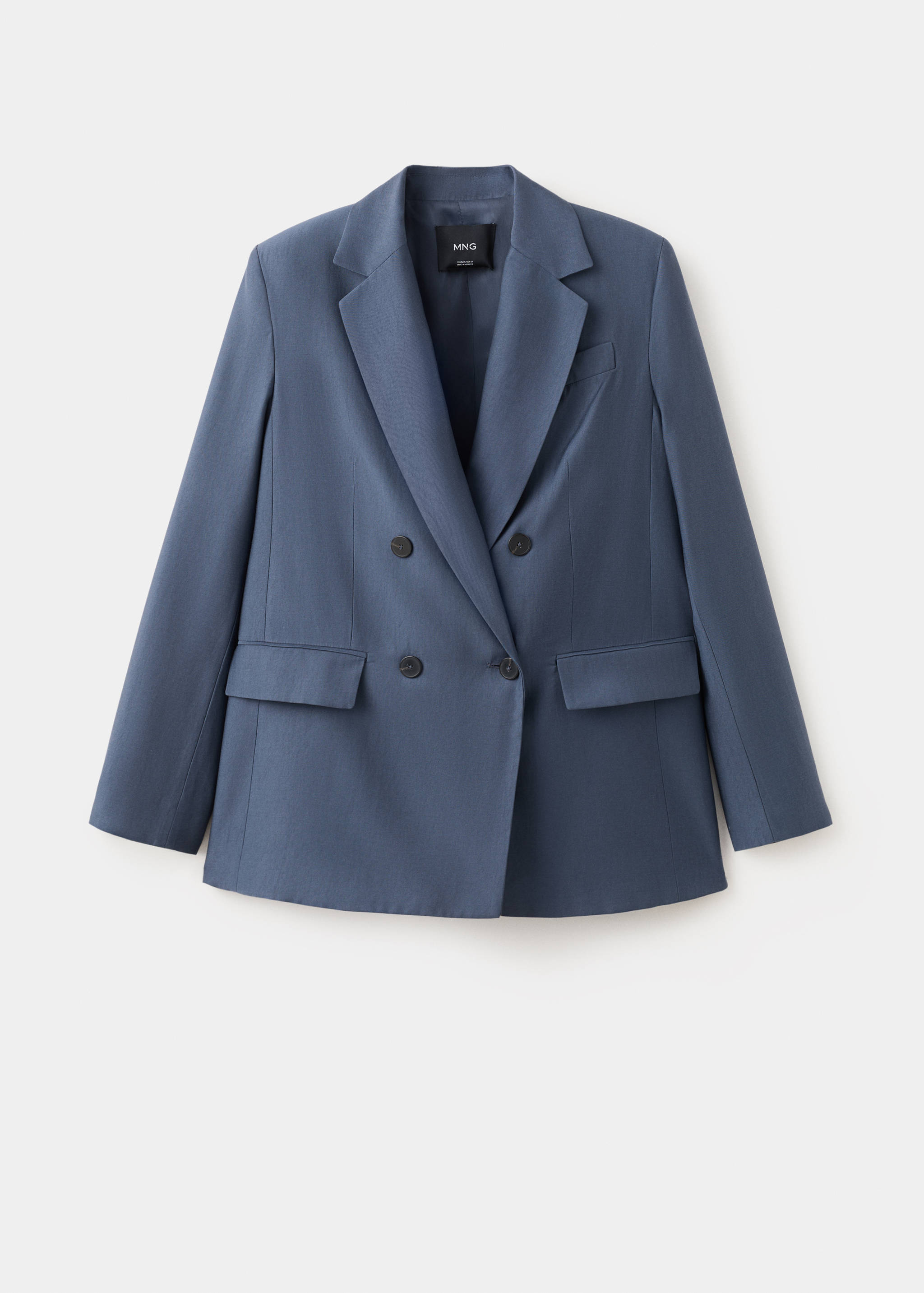Blazer recta traje lyocell - Artículo sin modelo