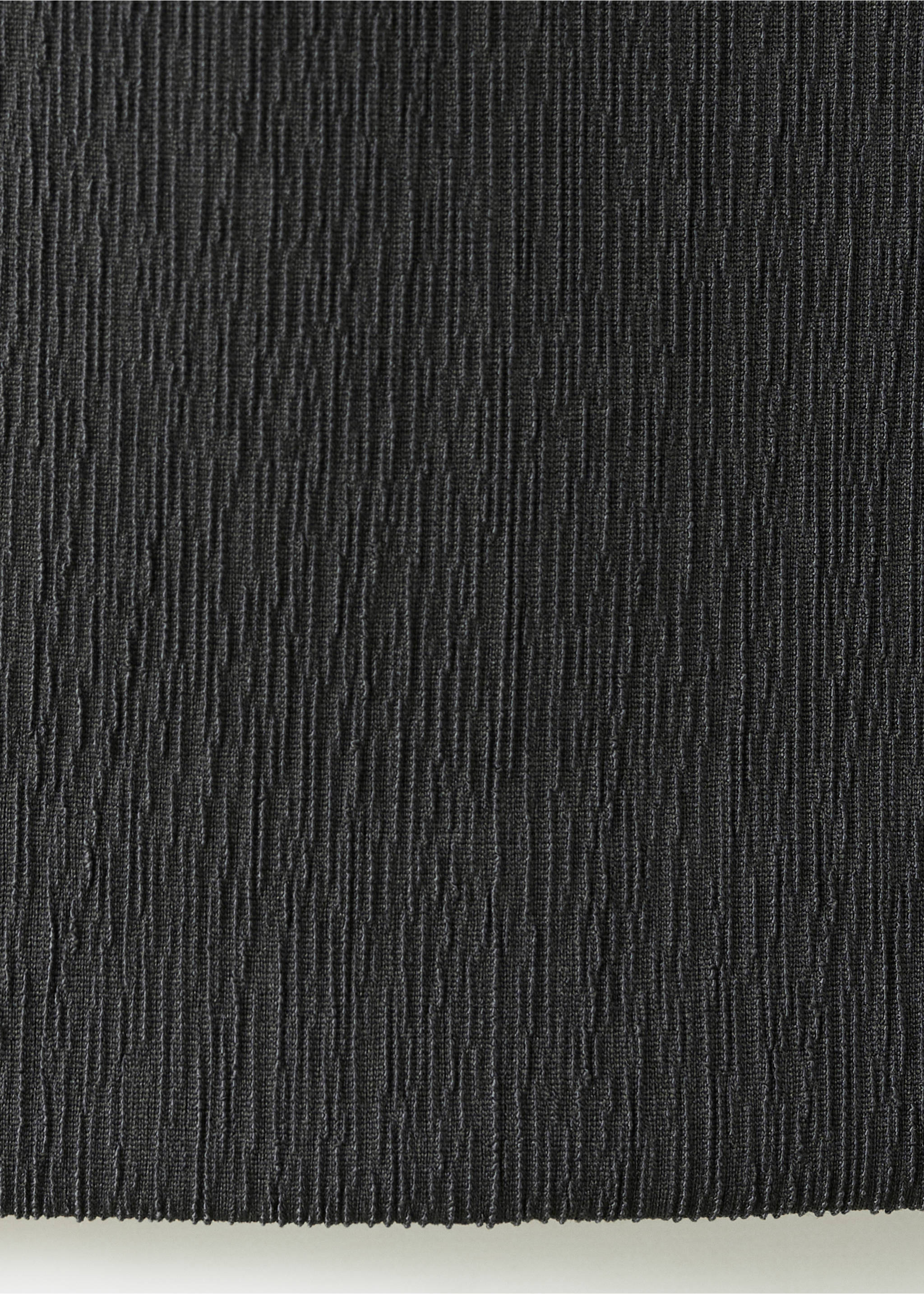 Straight mid-rise trousers - Details of the article 0, Grey. Ref: 27085833-00.