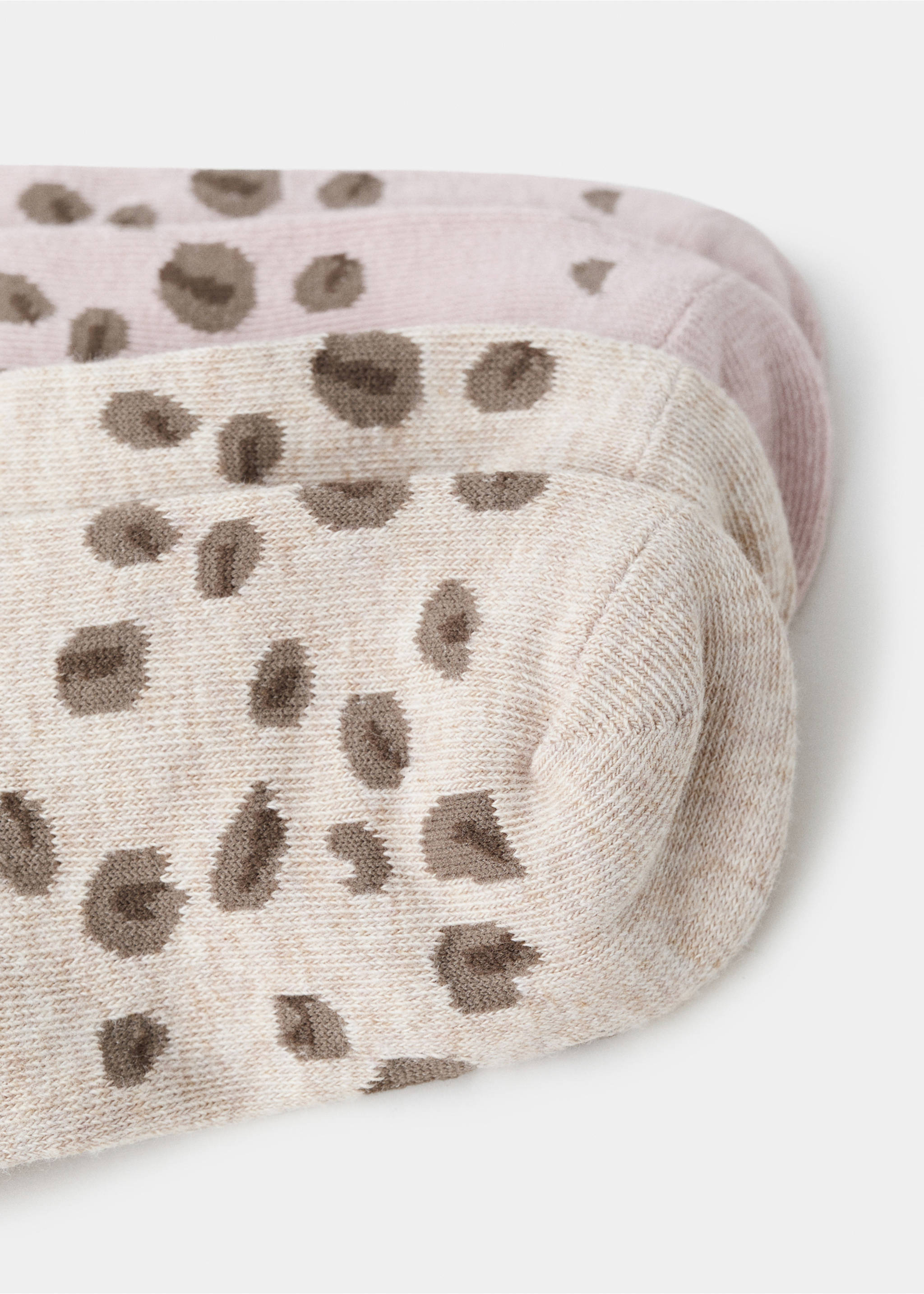 Conjunt 2 mitjons - Detall de l'article 8, Marró mitjà. Ref: 27085836-00.