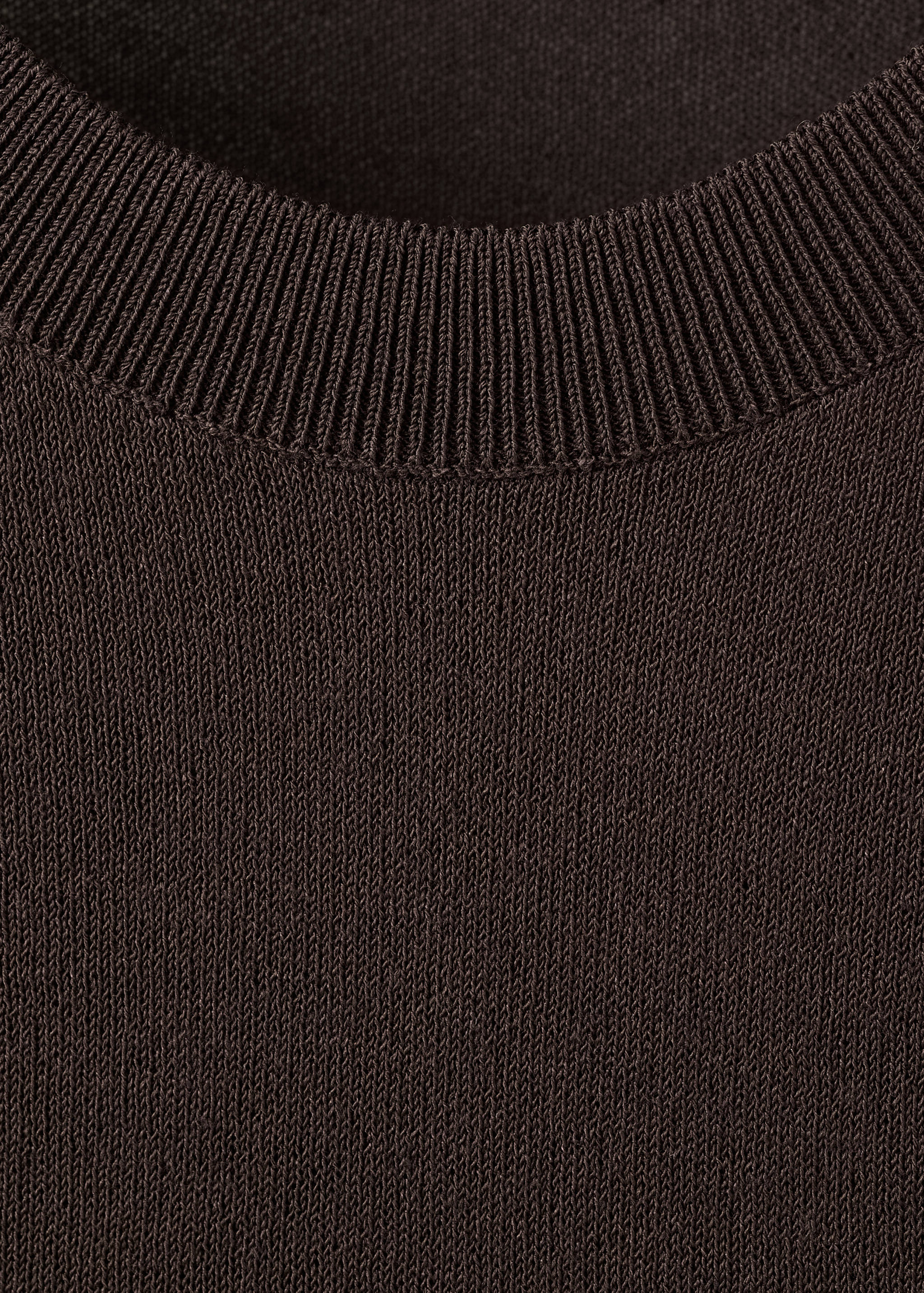 Short-sleeved knitted sweater - Details of the article 8