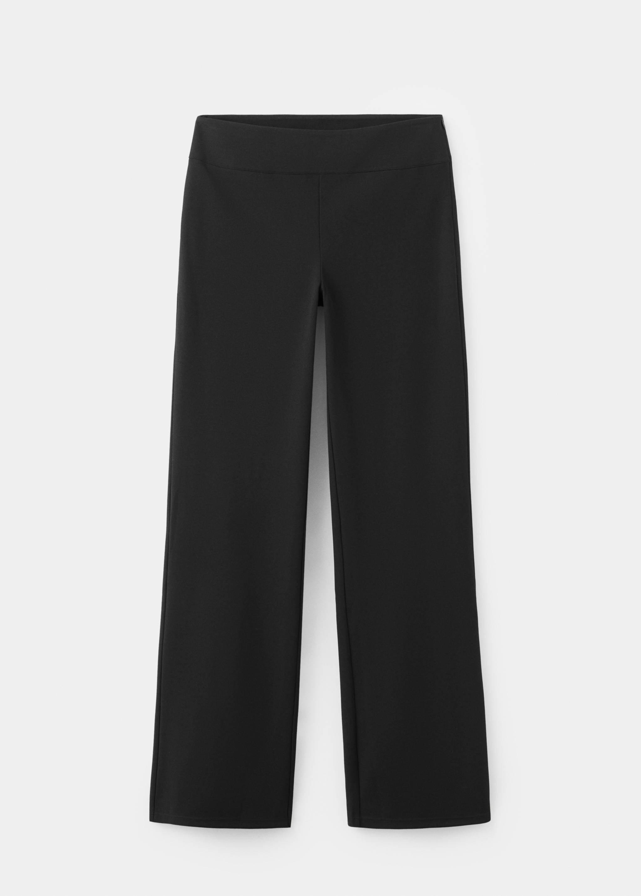 Mid-rise flare trousers - Article without model