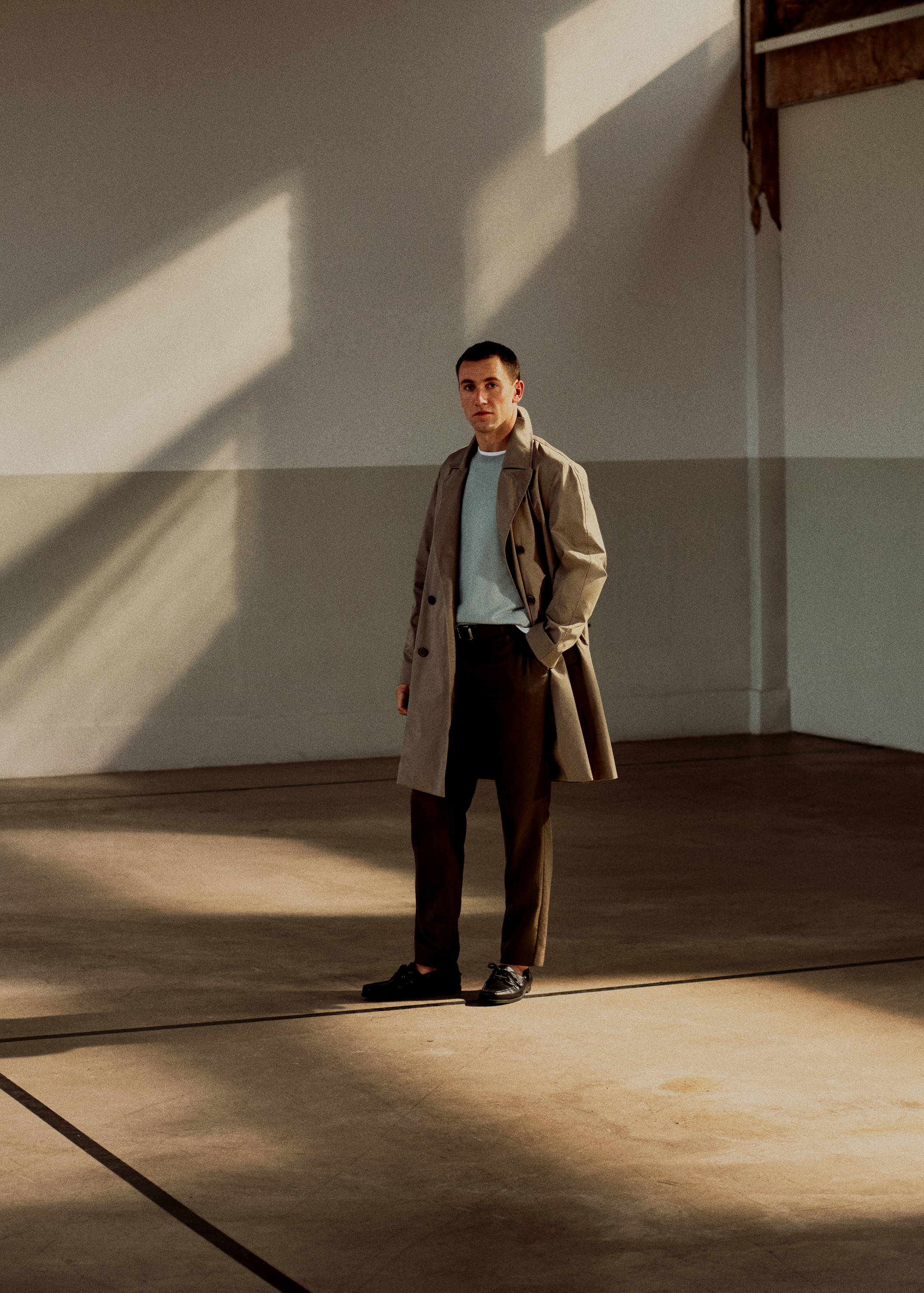 100% cotton gabardine regular fit - Details of the article 5