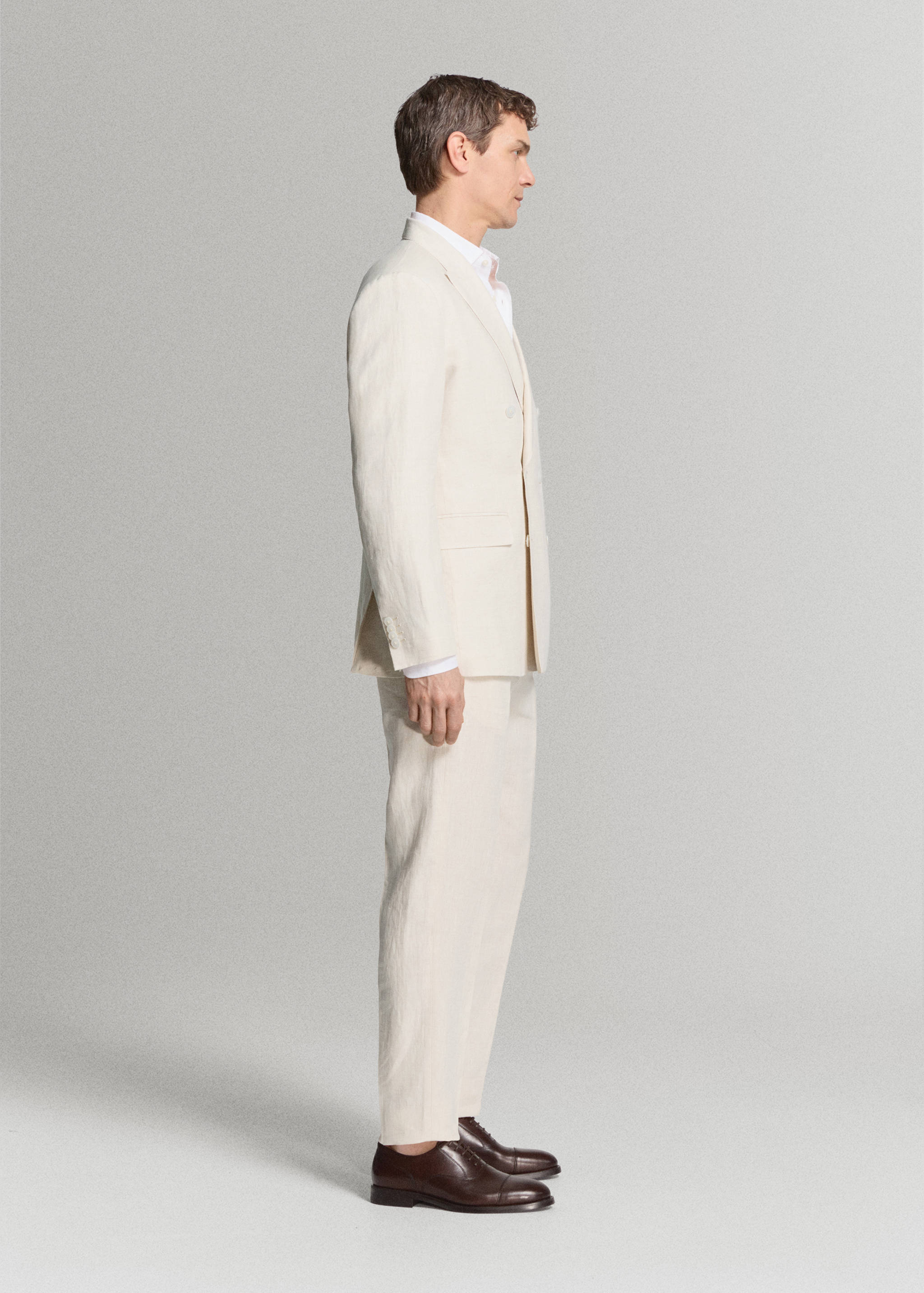 Pantalón traje Amalfi 100% lino slim fit - Detalle del artículo 2