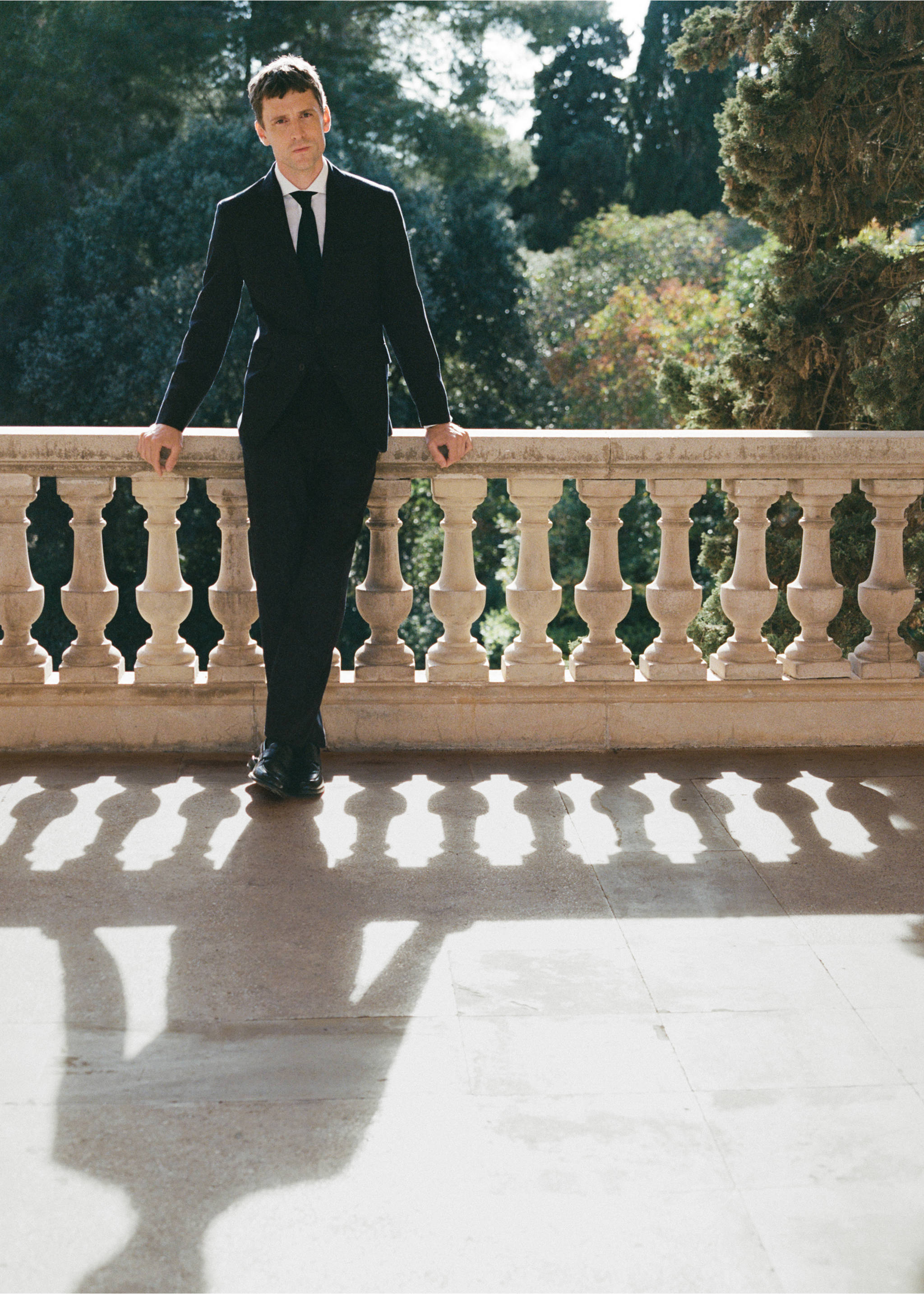 Pantalón traje Amalfi slim fit - Detalle del artículo 7, Azul marino. Ref: 27085930-01.