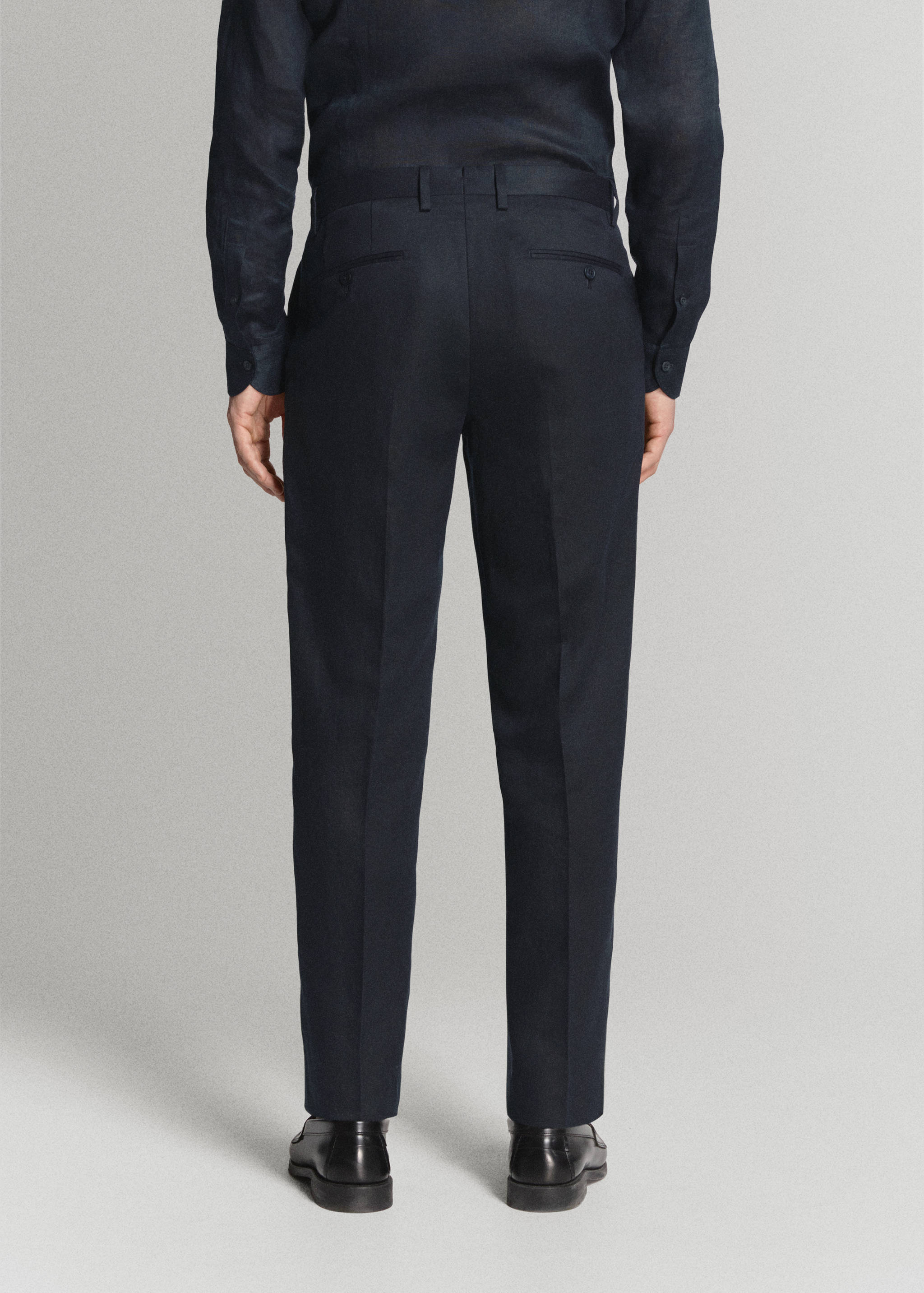 Slim-Fit-Anzughose Amalfi - Rückseite des Artikels