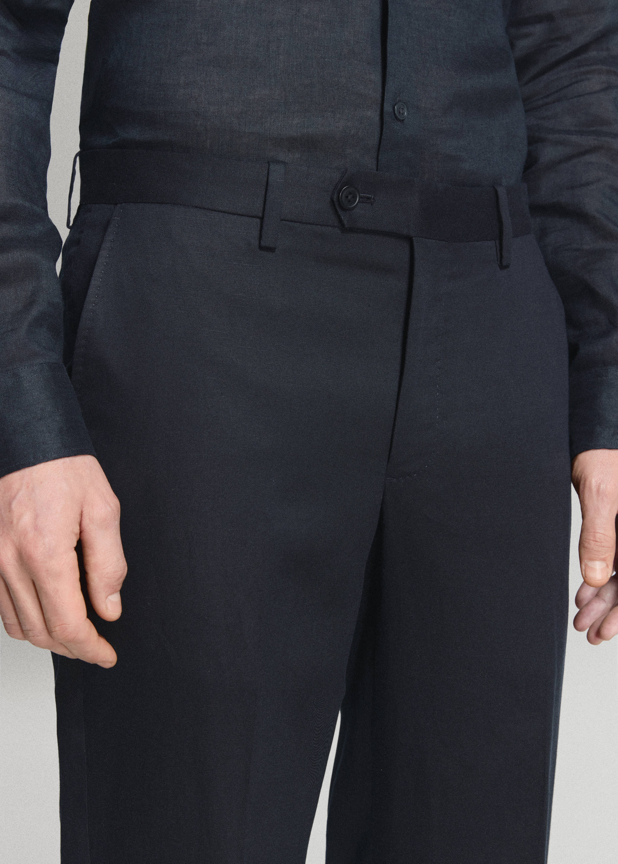 Slim-Fit-Anzughose Amalfi - Detail des Artikels 1