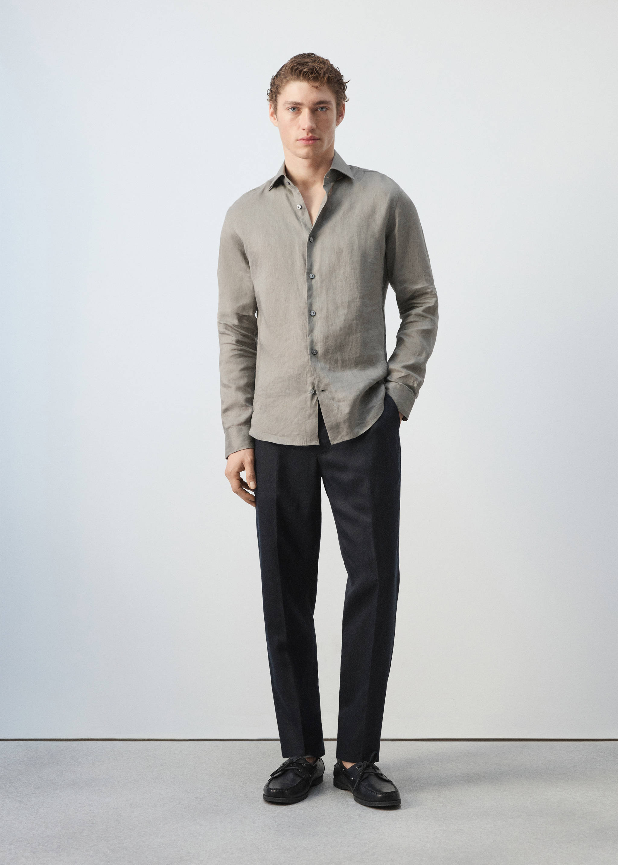 Pantalón traje Amalfi slim fit - Plano general