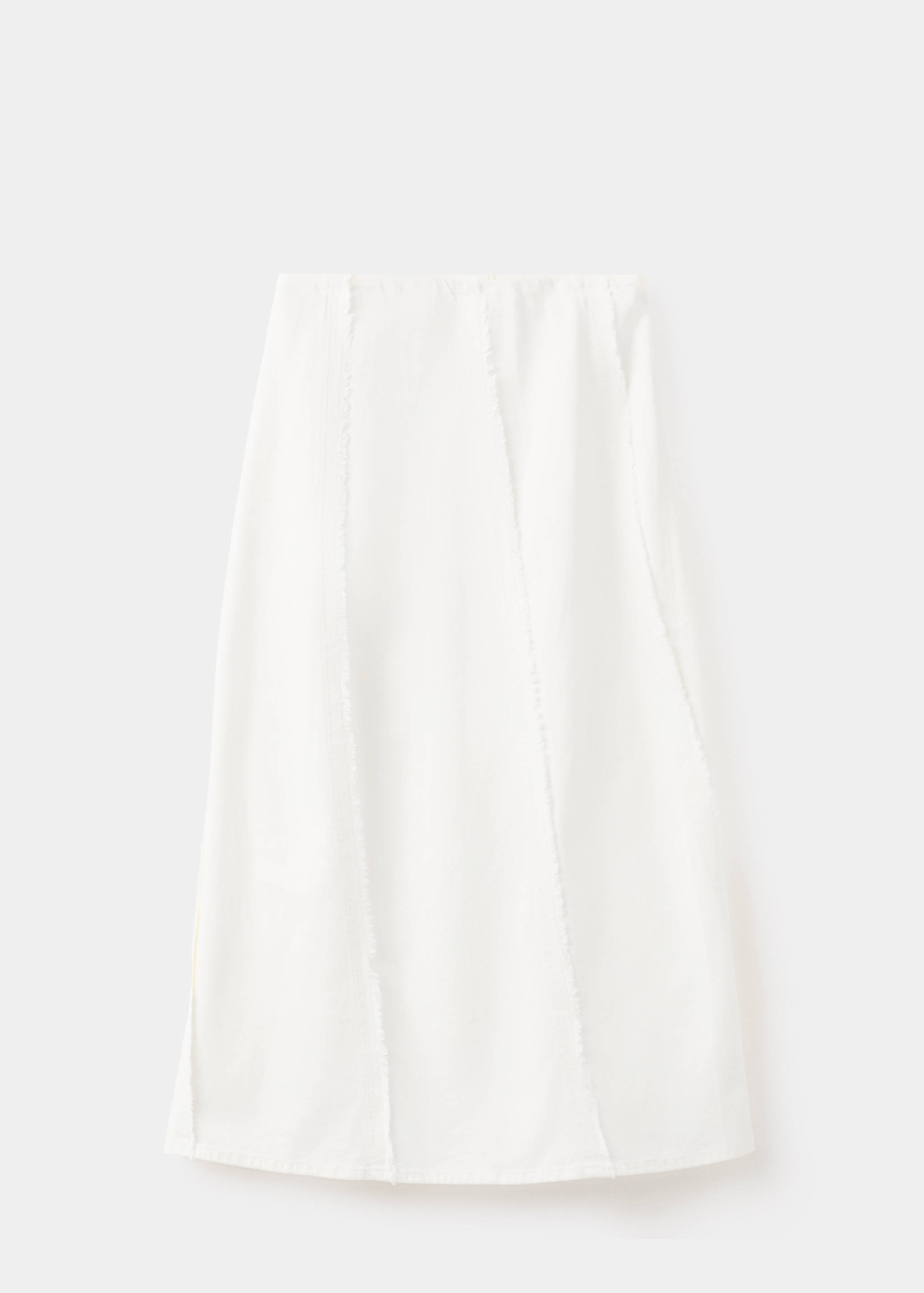 Long skirt with distressed details - Article without model