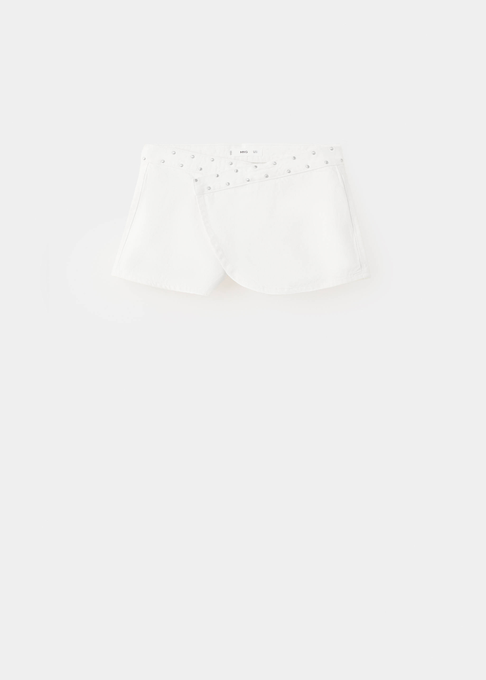 Crossed studded culottes - Article without model