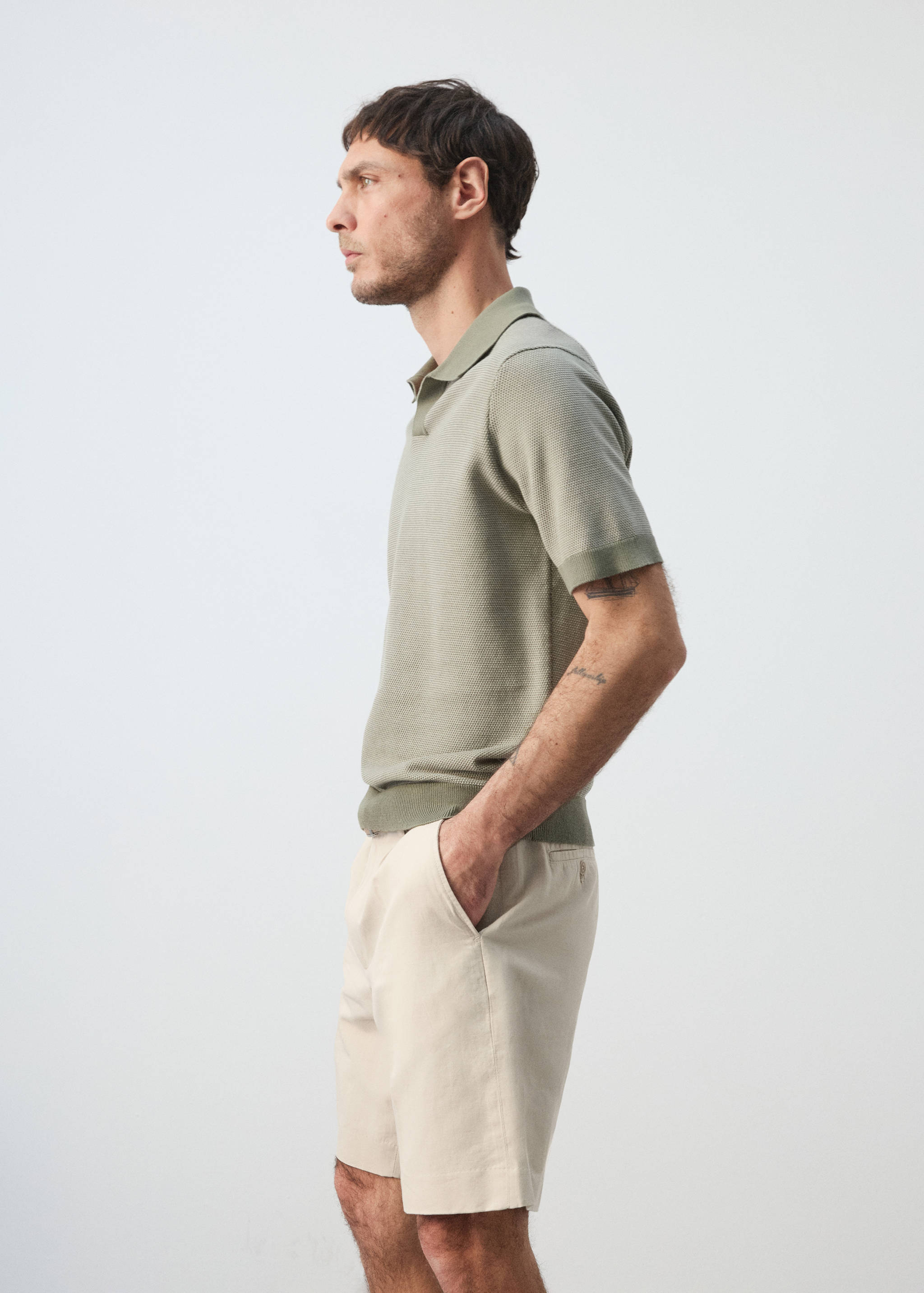 100% cotton jersey polo shirt - Details of the article 6