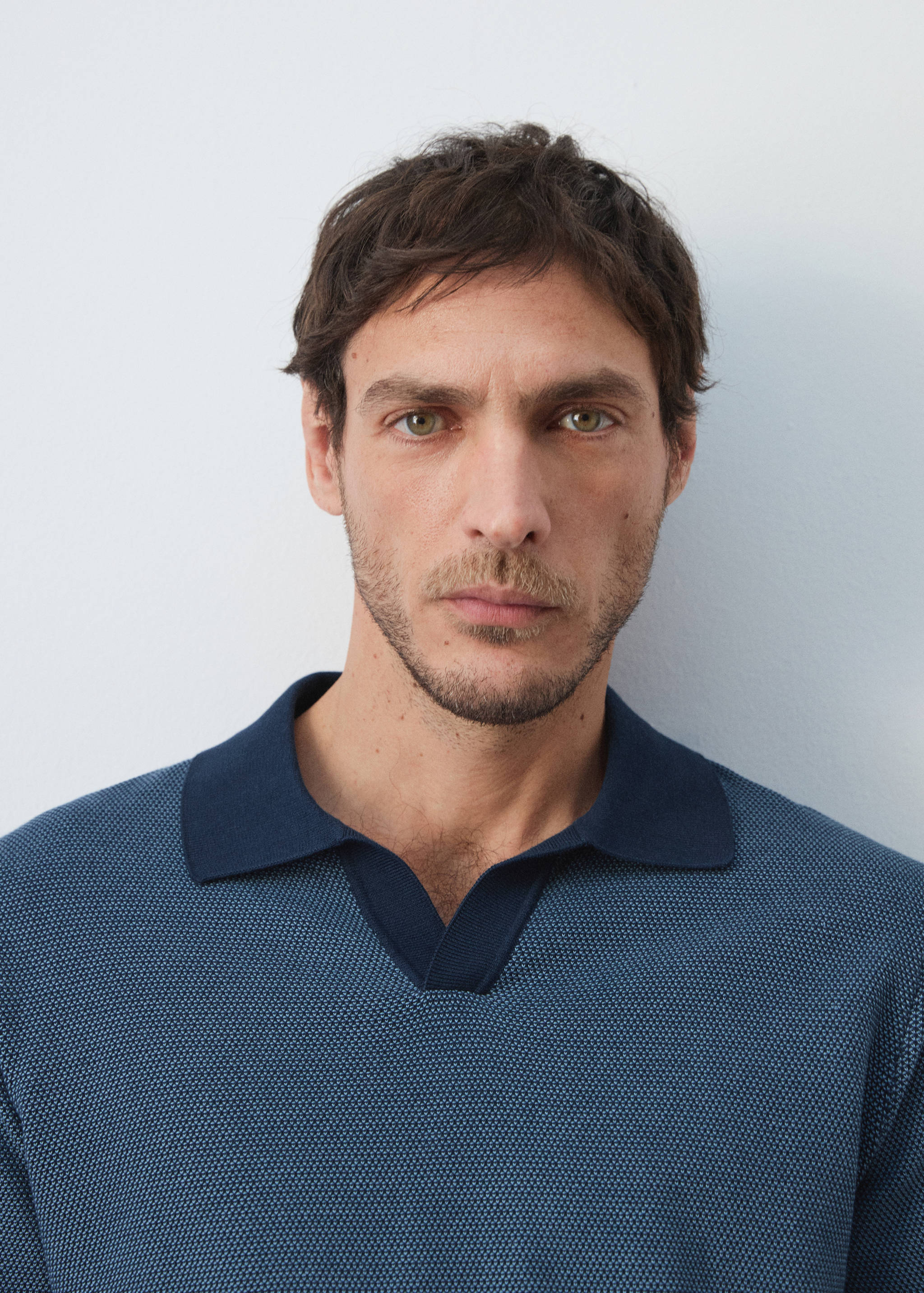 100% cotton jersey polo shirt - Details of the article 1