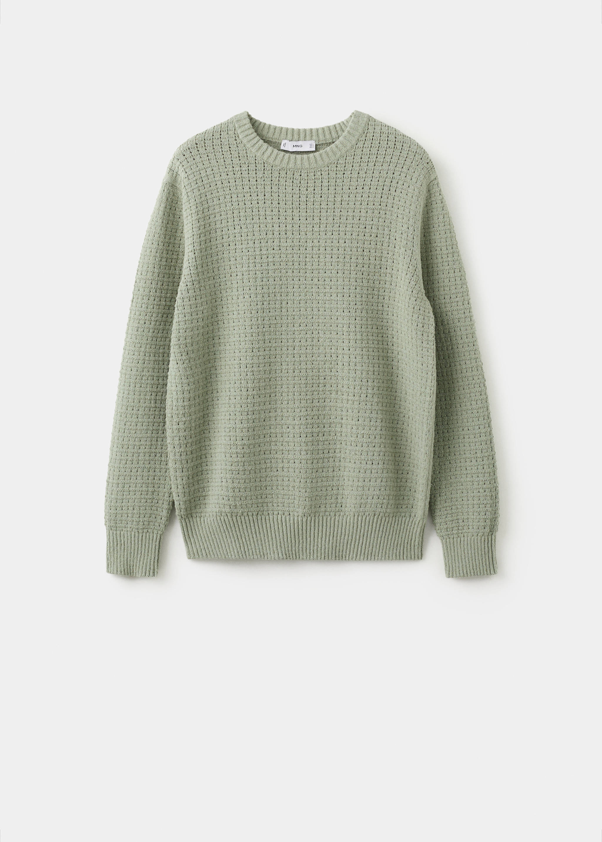 Openwork knit sweater - Article without model