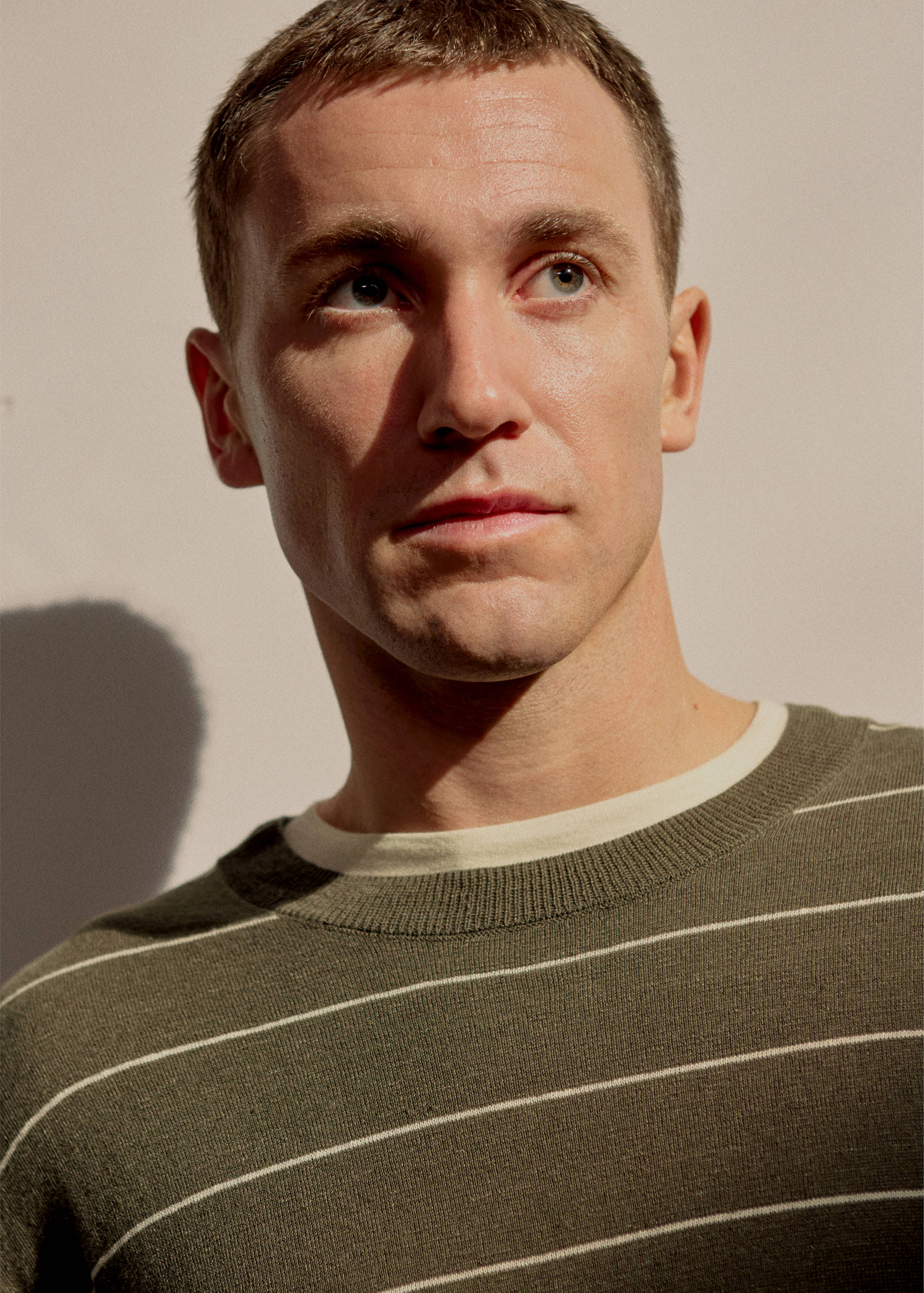 Linen blend fine knit striped jersey - Details of the article 5