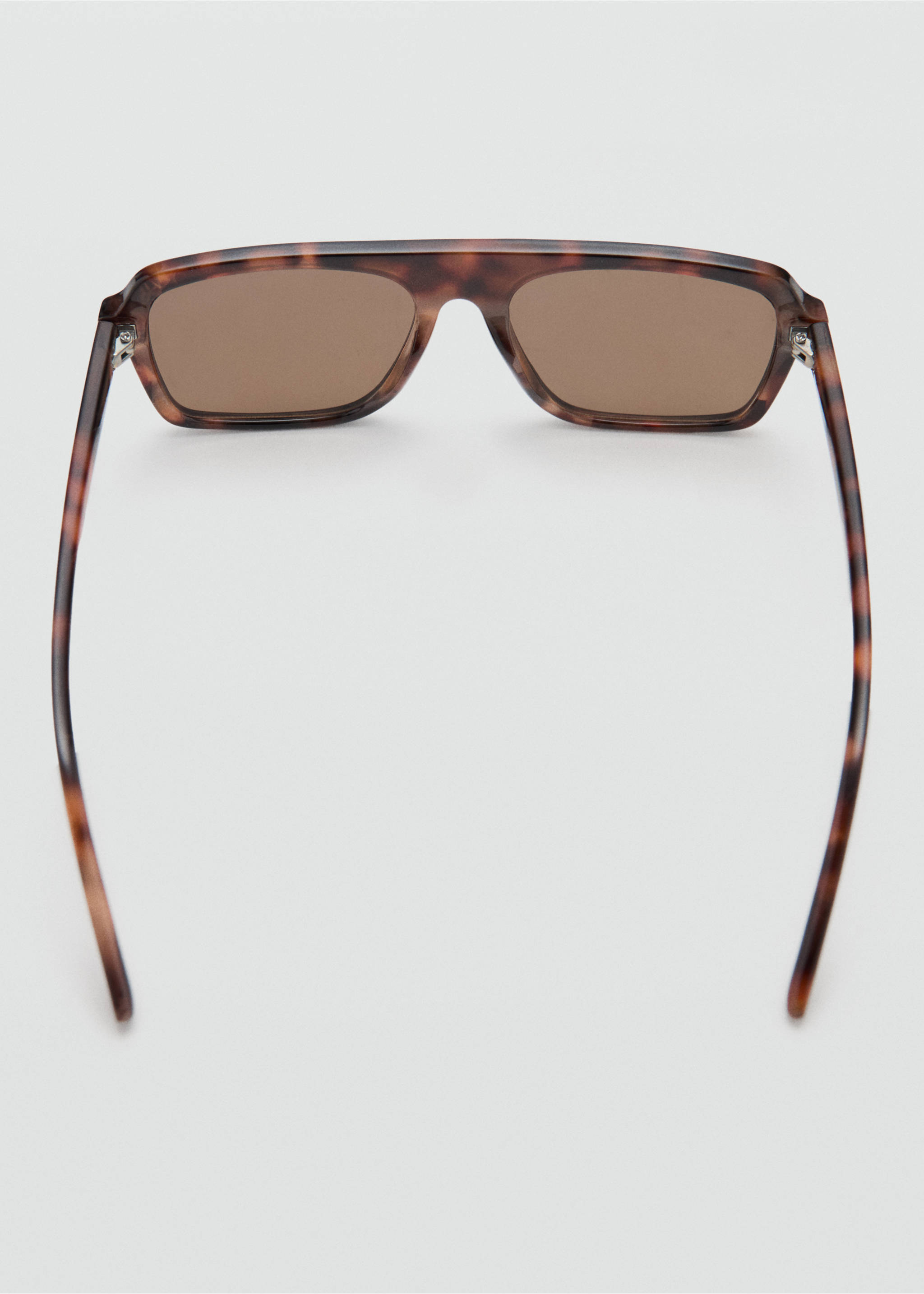 نظارات شمسية طيار بإطار أكريليك - تفاصيل المنتج 2, شوكولاتة. Ref: 27085947-00.