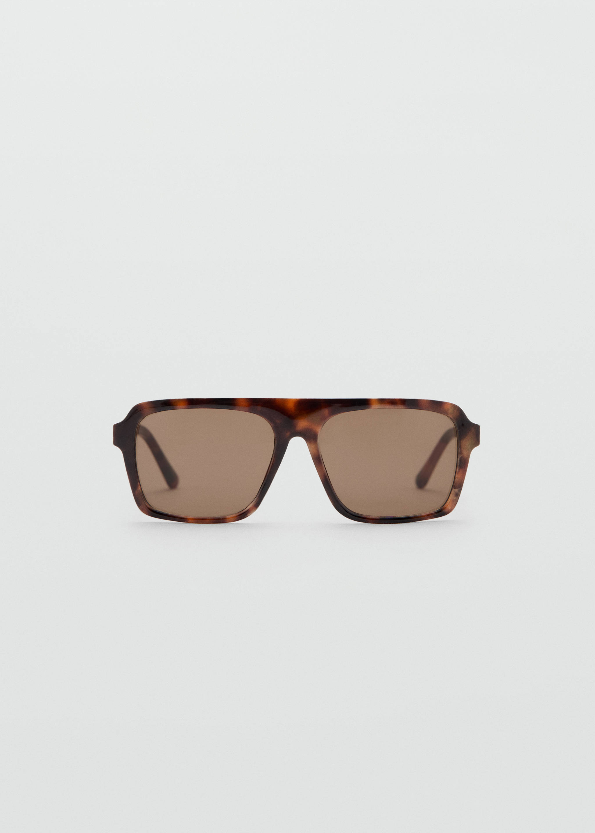 Aviator sunglasses with plastic frame - Article without model
