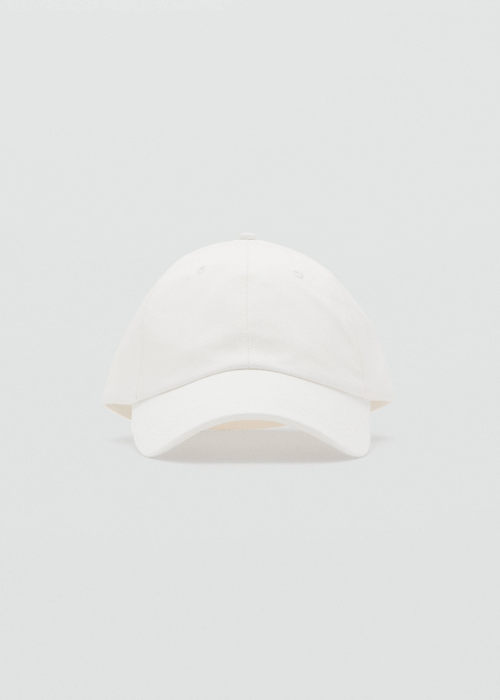 Plain cotton cap - Medium plane