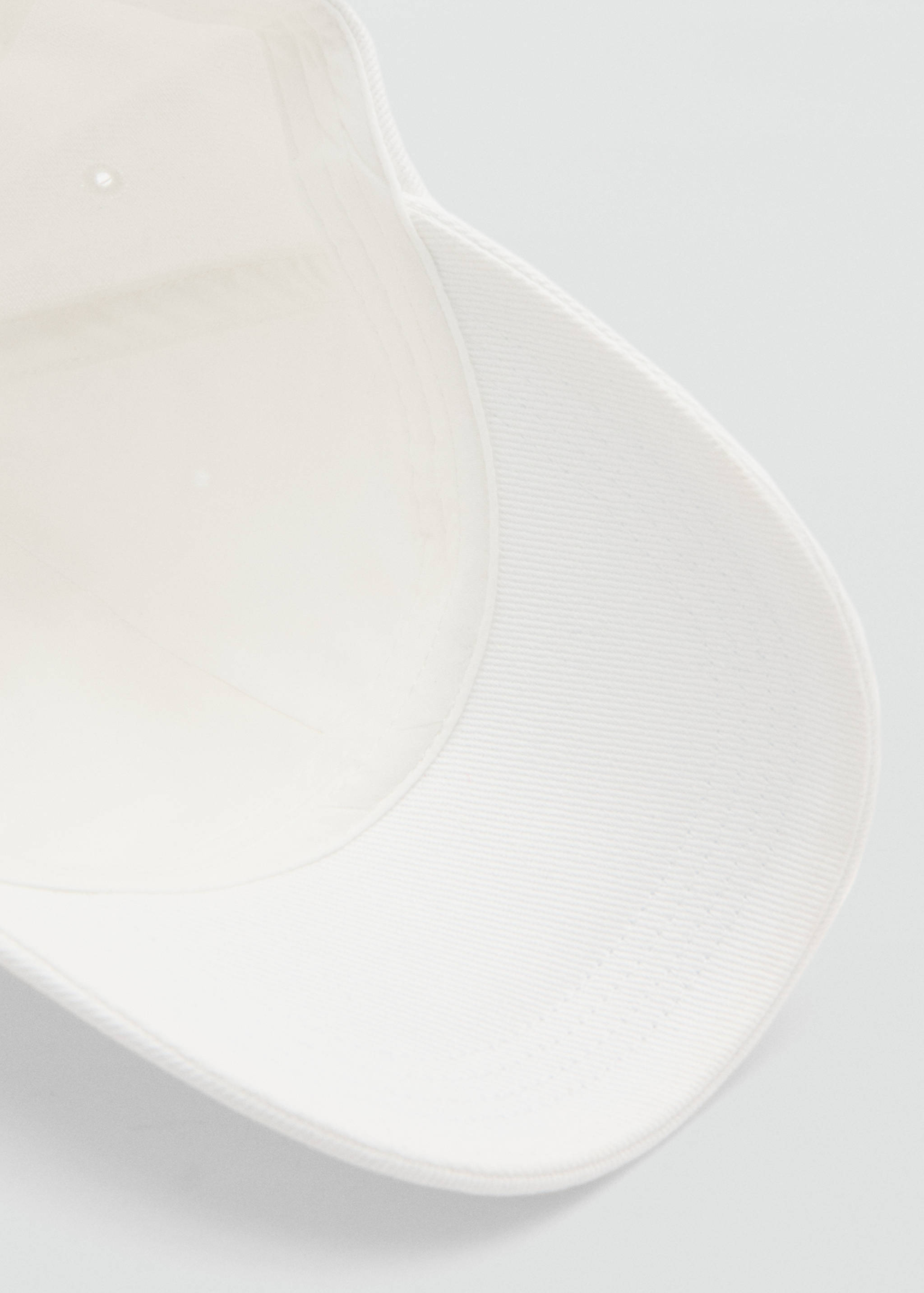 Plain cotton cap - Details of the article 2