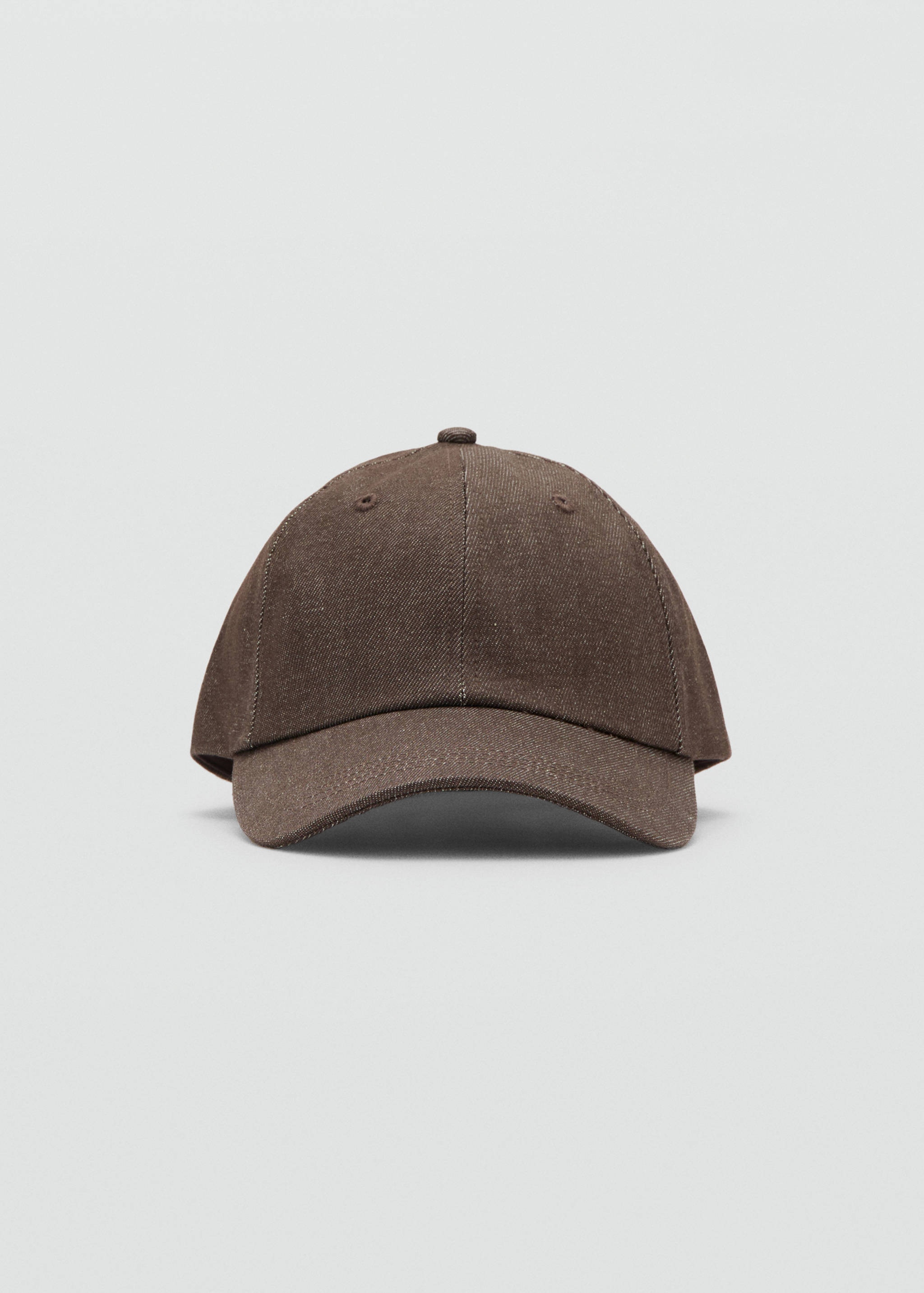 Plain cotton cap - Medium plane