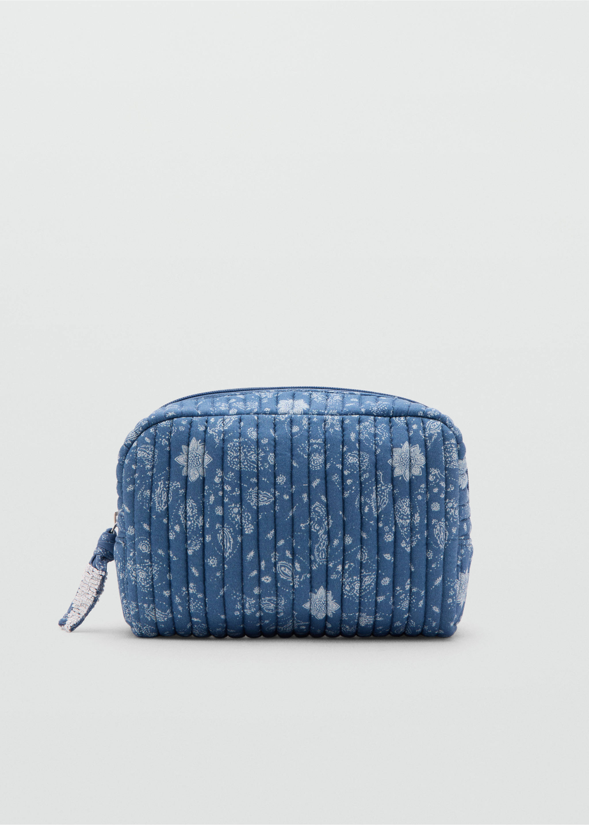 Floral print bag - Article without model, Blue. Ref: 27085949-00.