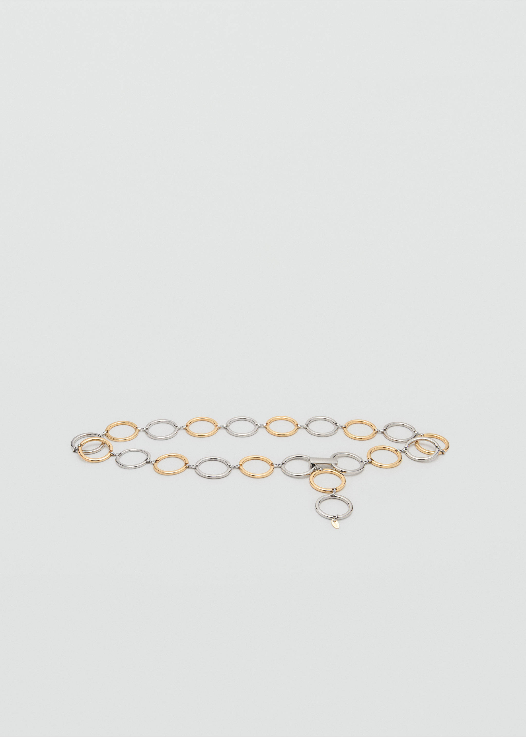 Ceinture chaîne anneaux - Article sans modèle, Argent. Ref: 27085951-00.