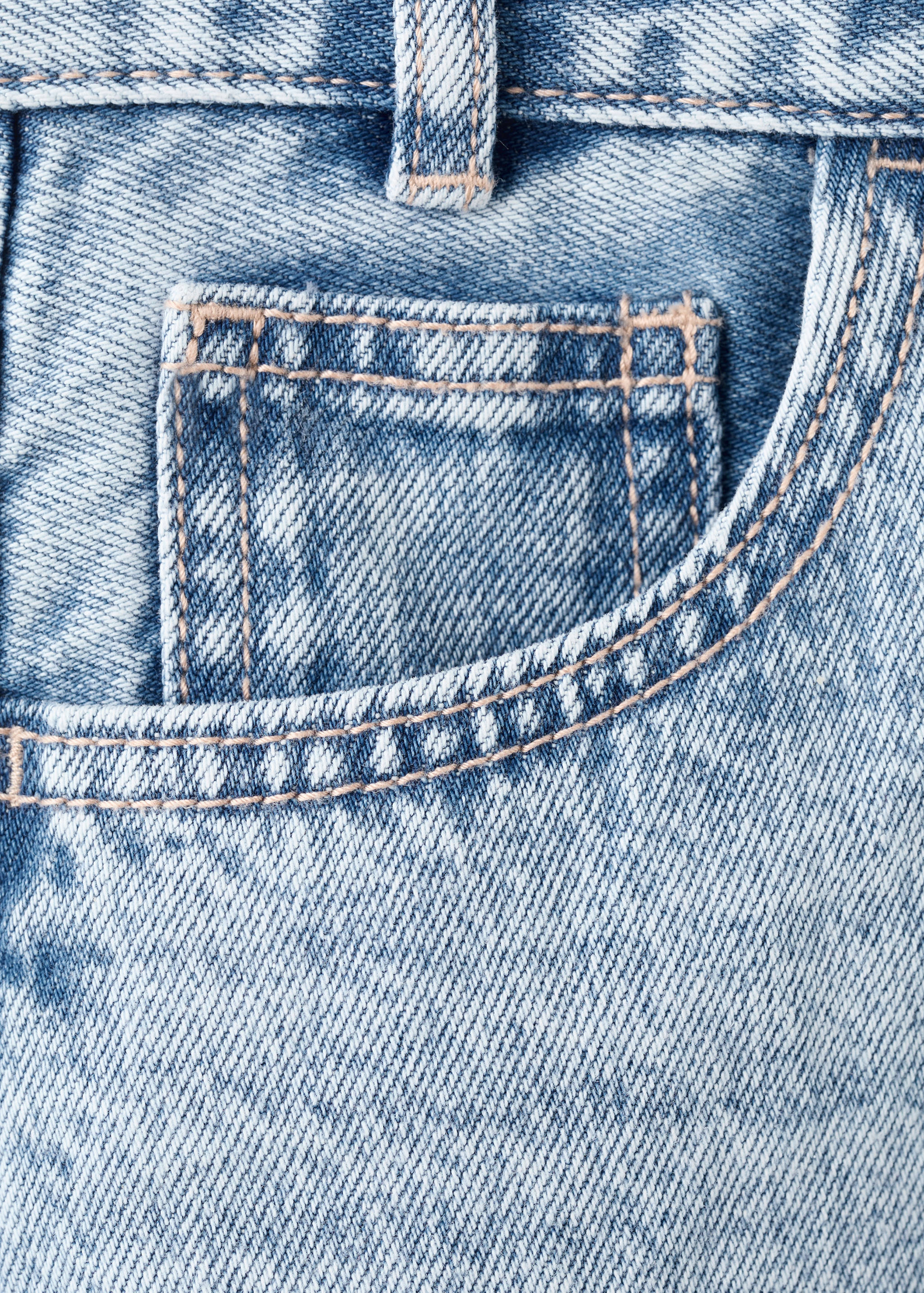 Denim skort - Details of the article 0