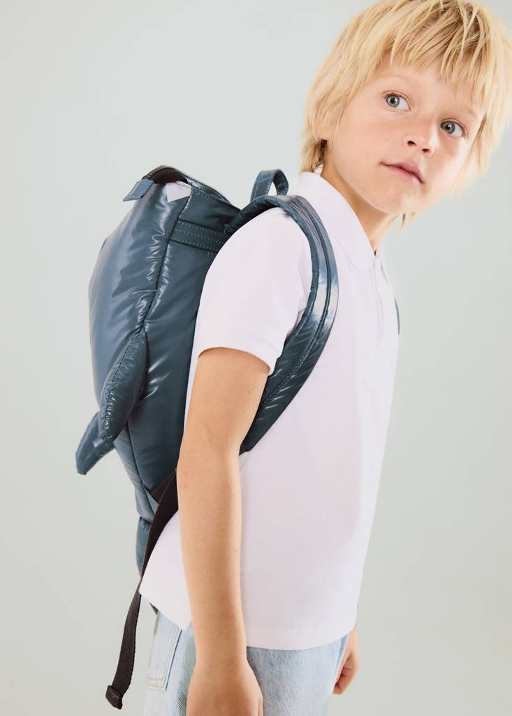 Shark backpack — Blue