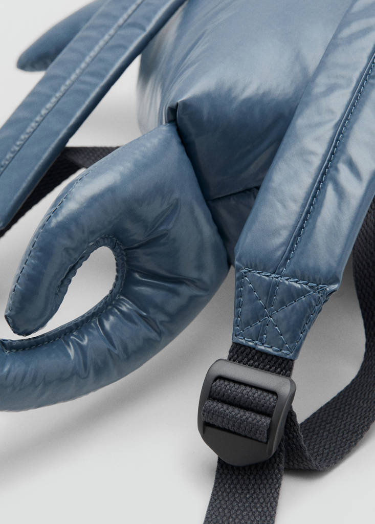 Shark backpack — Blue
