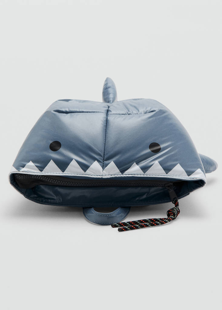 Shark backpack — Blue