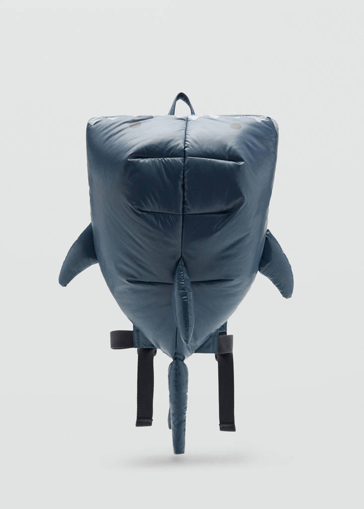 Shark backpack — Blue