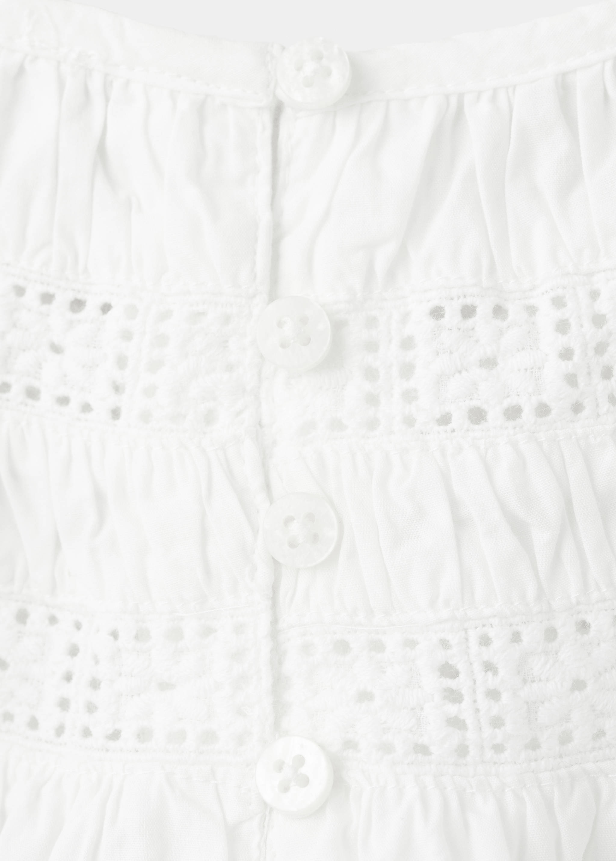 Blouse coton détails ajourés - Détail de l'article 8