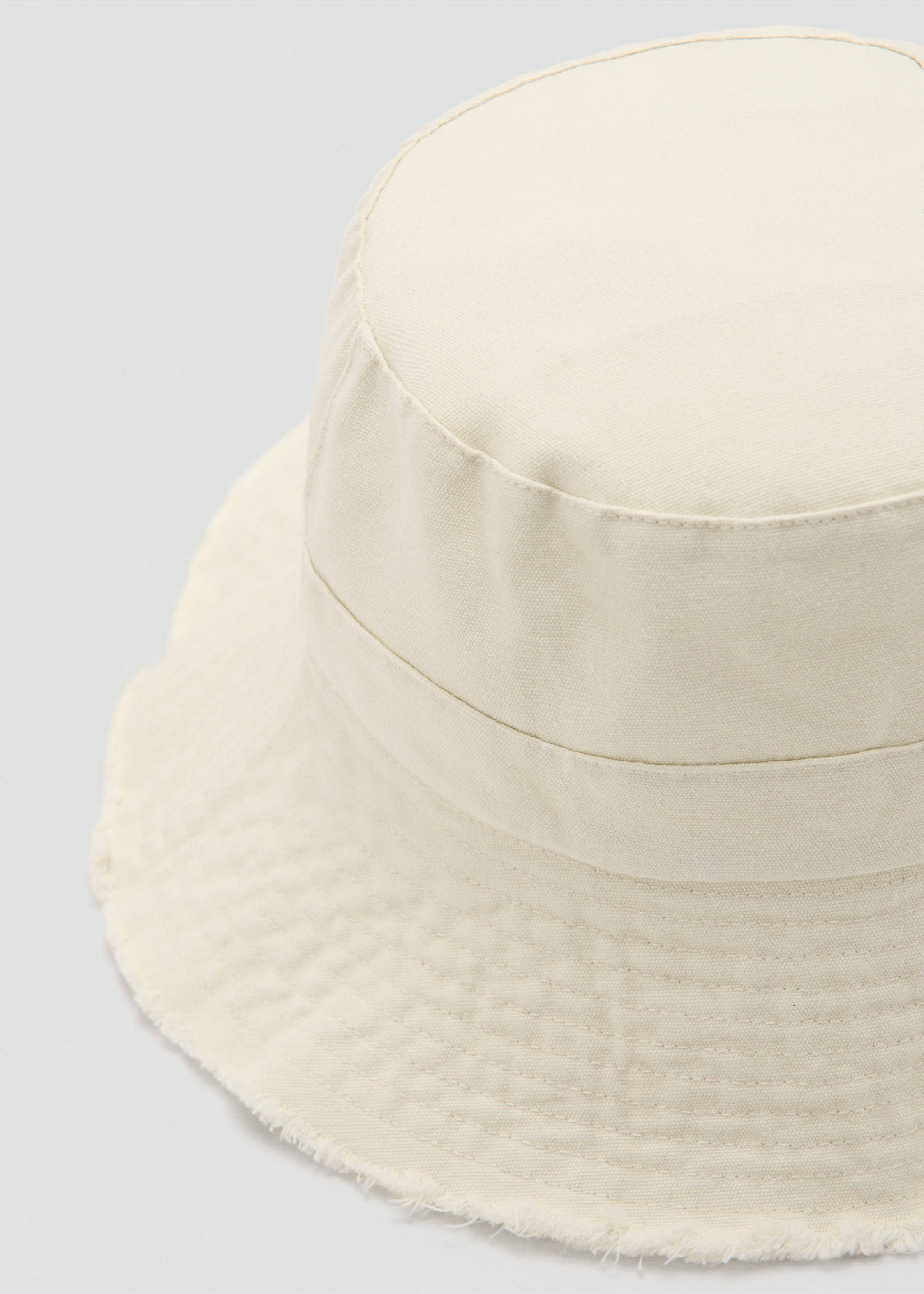 Gorra bucket desfilada - Pla mig, Beige. Ref: 27085970-00.