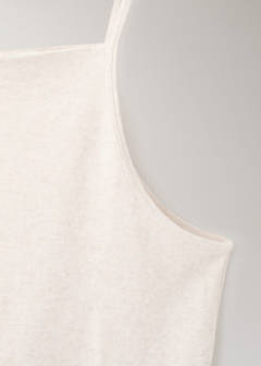 Thin strap pyjama top — Beige 7