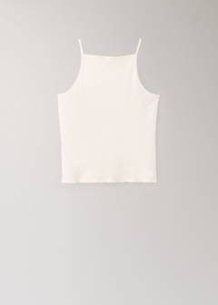 Thin strap pyjama top — Beige 6