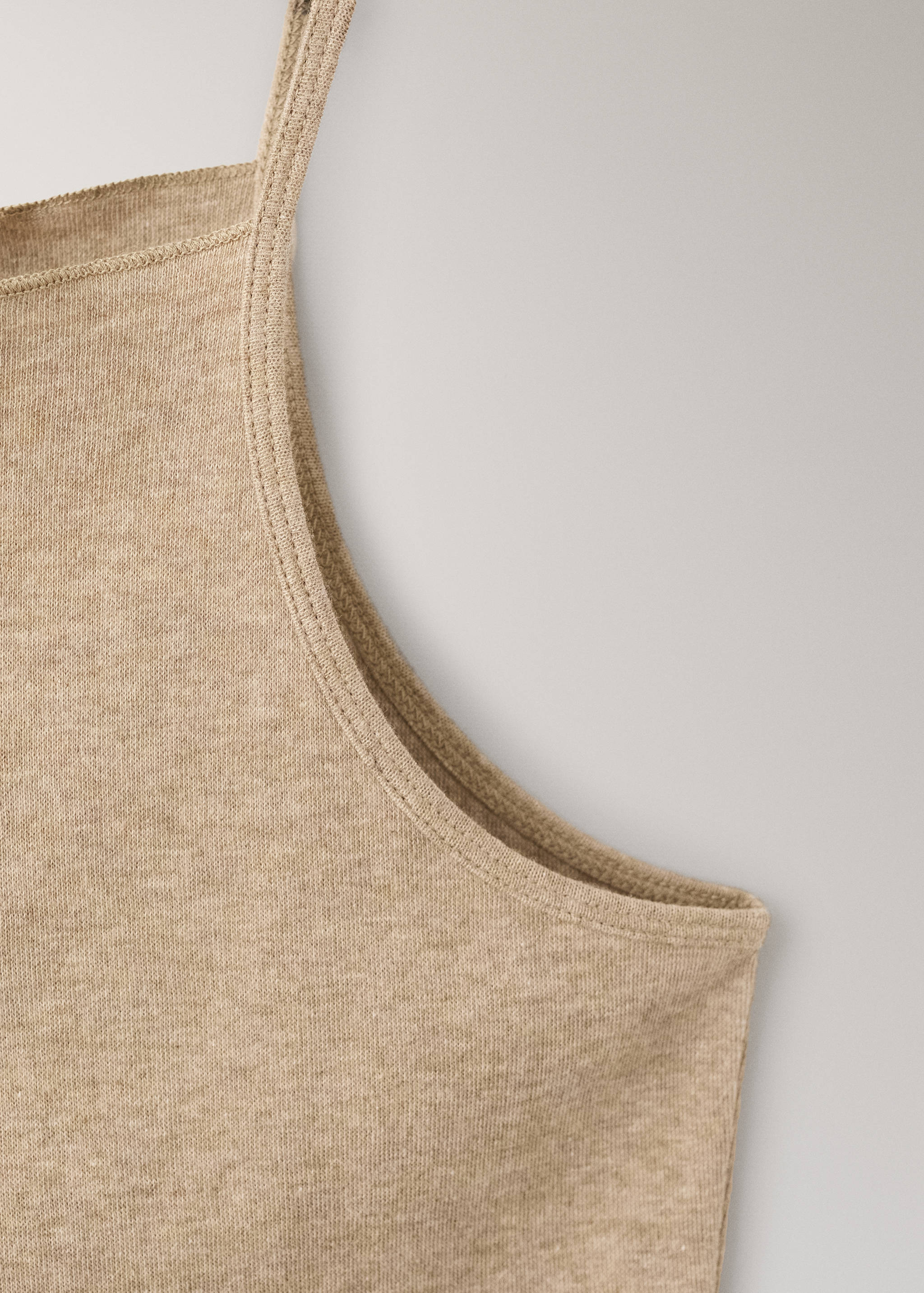 Thin strap pyjama top - Details of the article 8