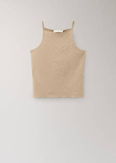 Thin strap pyjama top — Medium Brown 7
