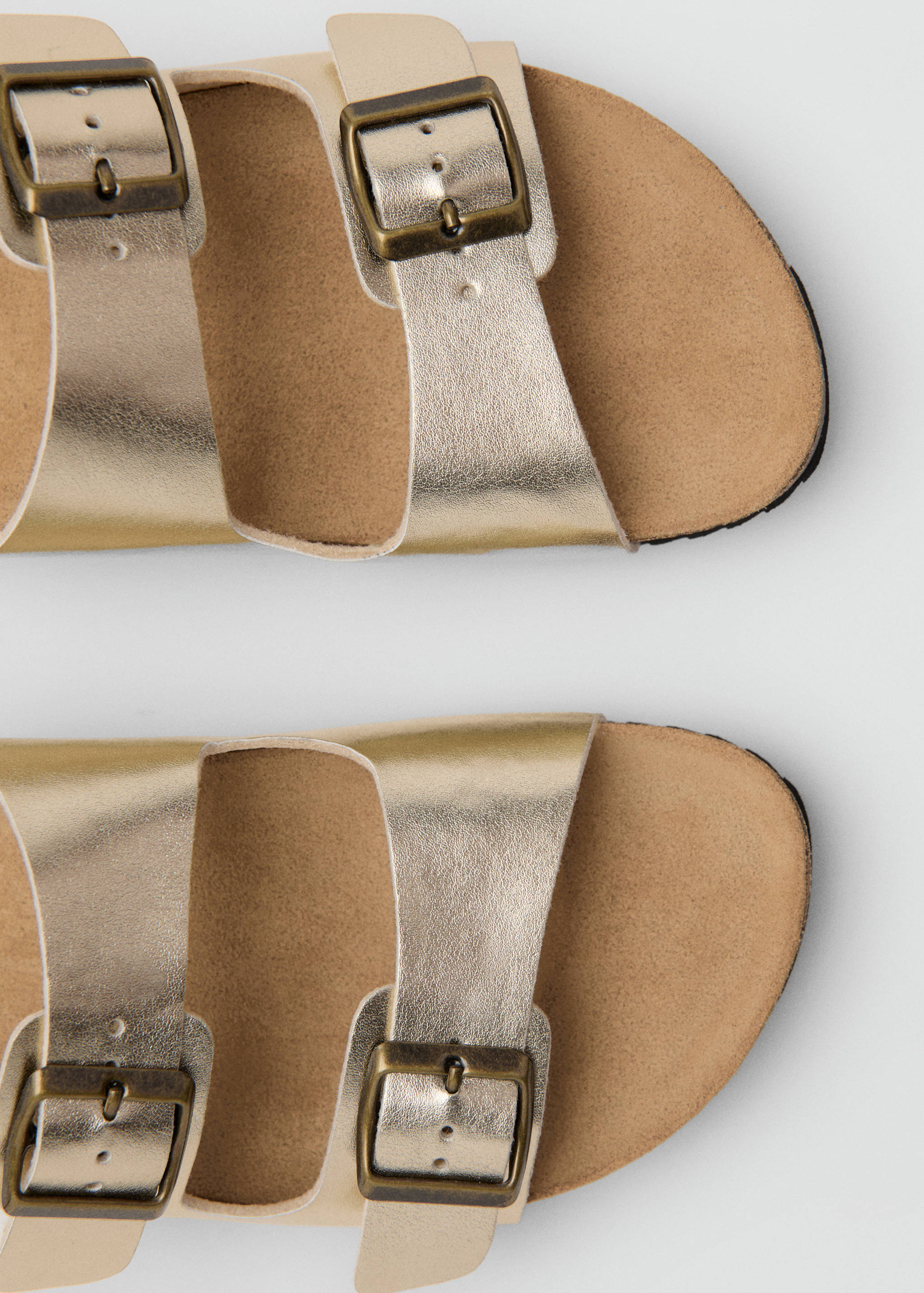 Metallic leren sandalen - Detail van het artikel 2