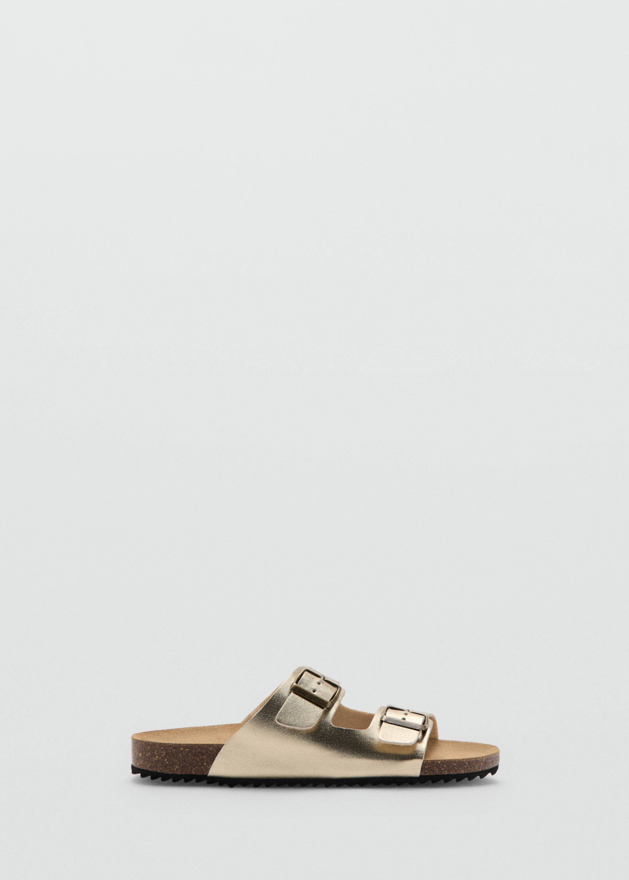 Metallic leather sandals - Article without model