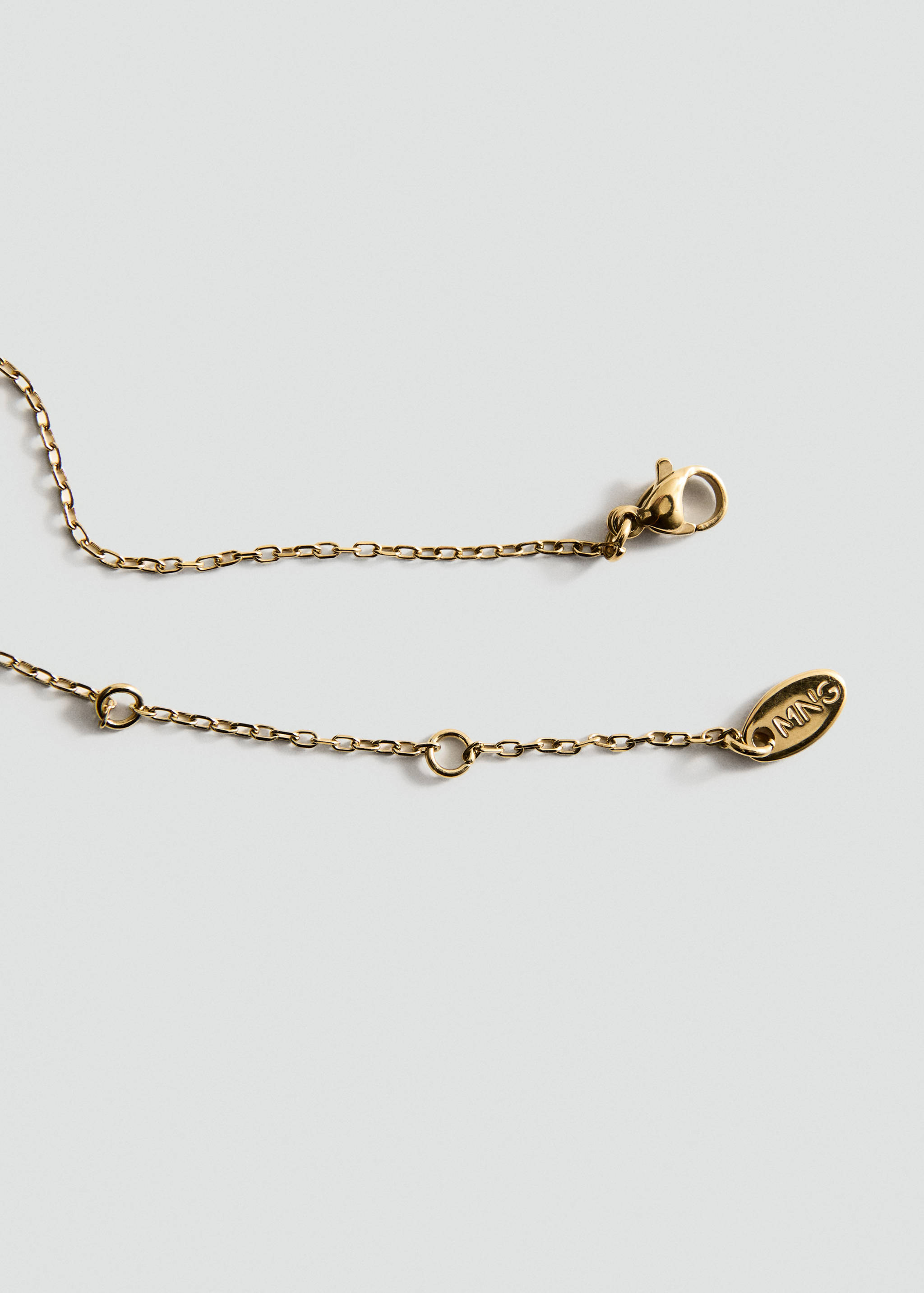 Sphere pendant necklace in stainless steel - Details of the article 1