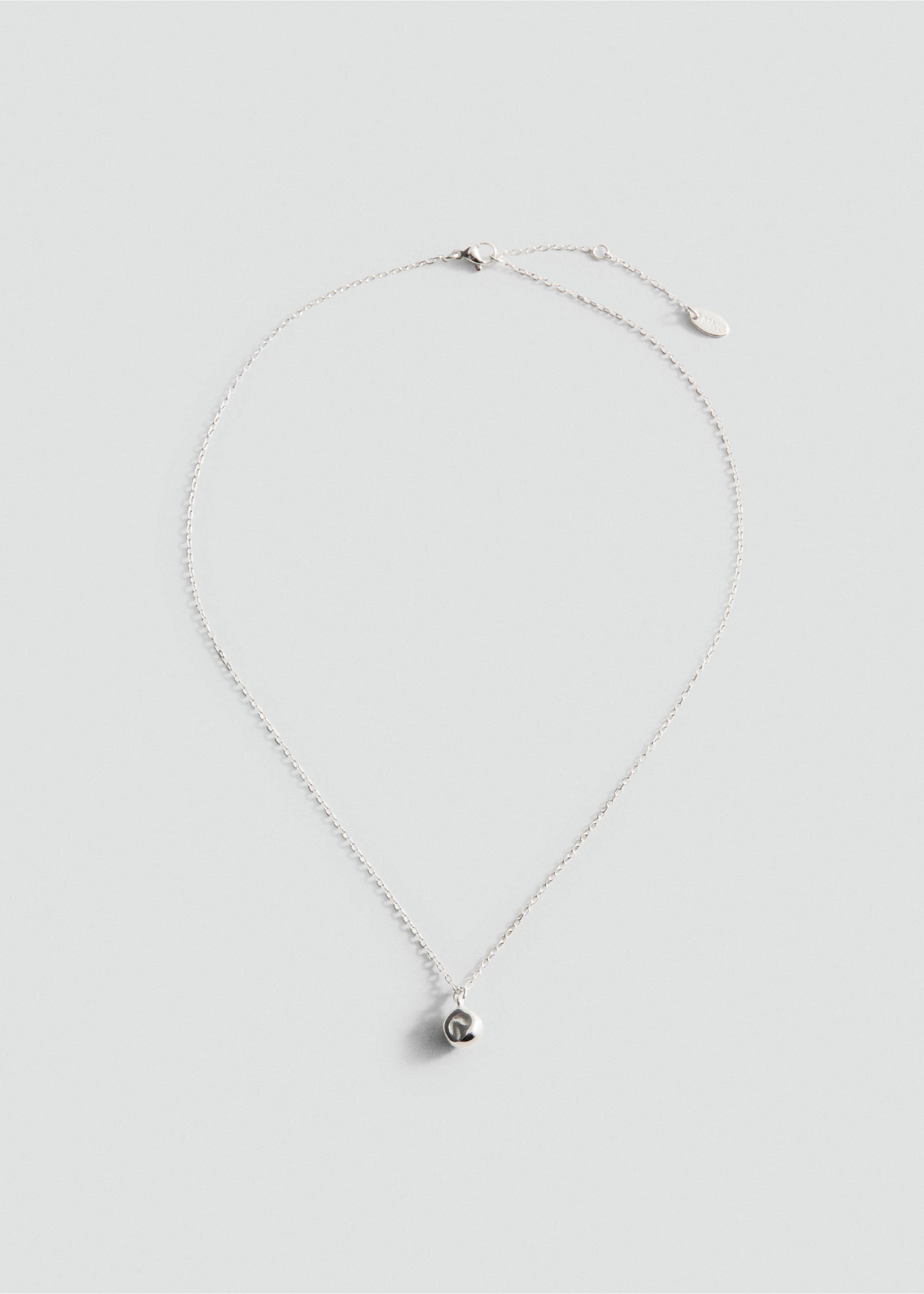 Sphere pendant necklace in stainless steel - Article without model, Silver. Ref: 27085975-00.