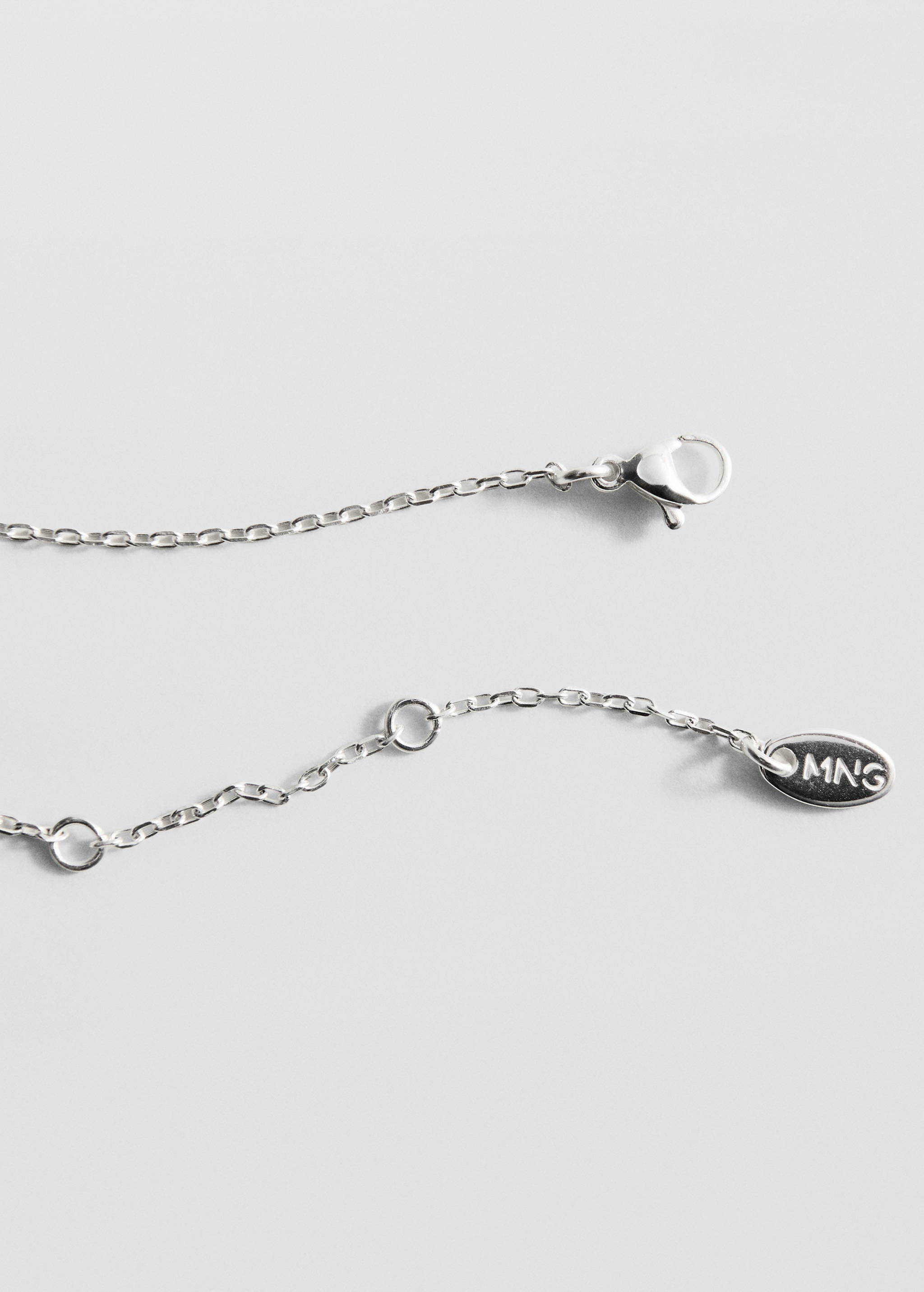 Sphere pendant necklace in stainless steel - Details of the article 1