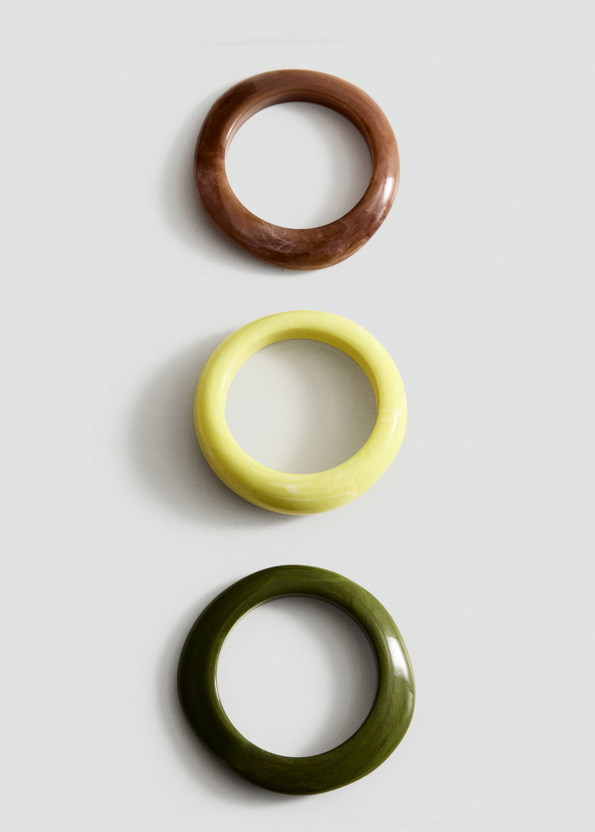 Lot 3 maxi bracelets volume combinés - Article sans modèle