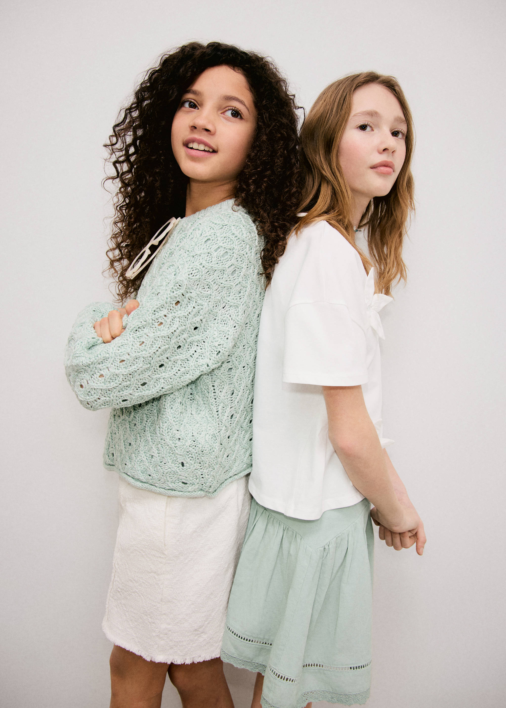 Openwork lurex knit sweater - Details of the article 5