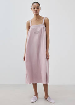 Nightdress with cut-out details — Purple 2