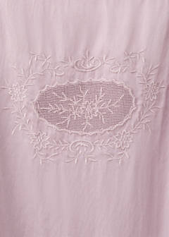 Nightdress with cut-out details — Purple 7